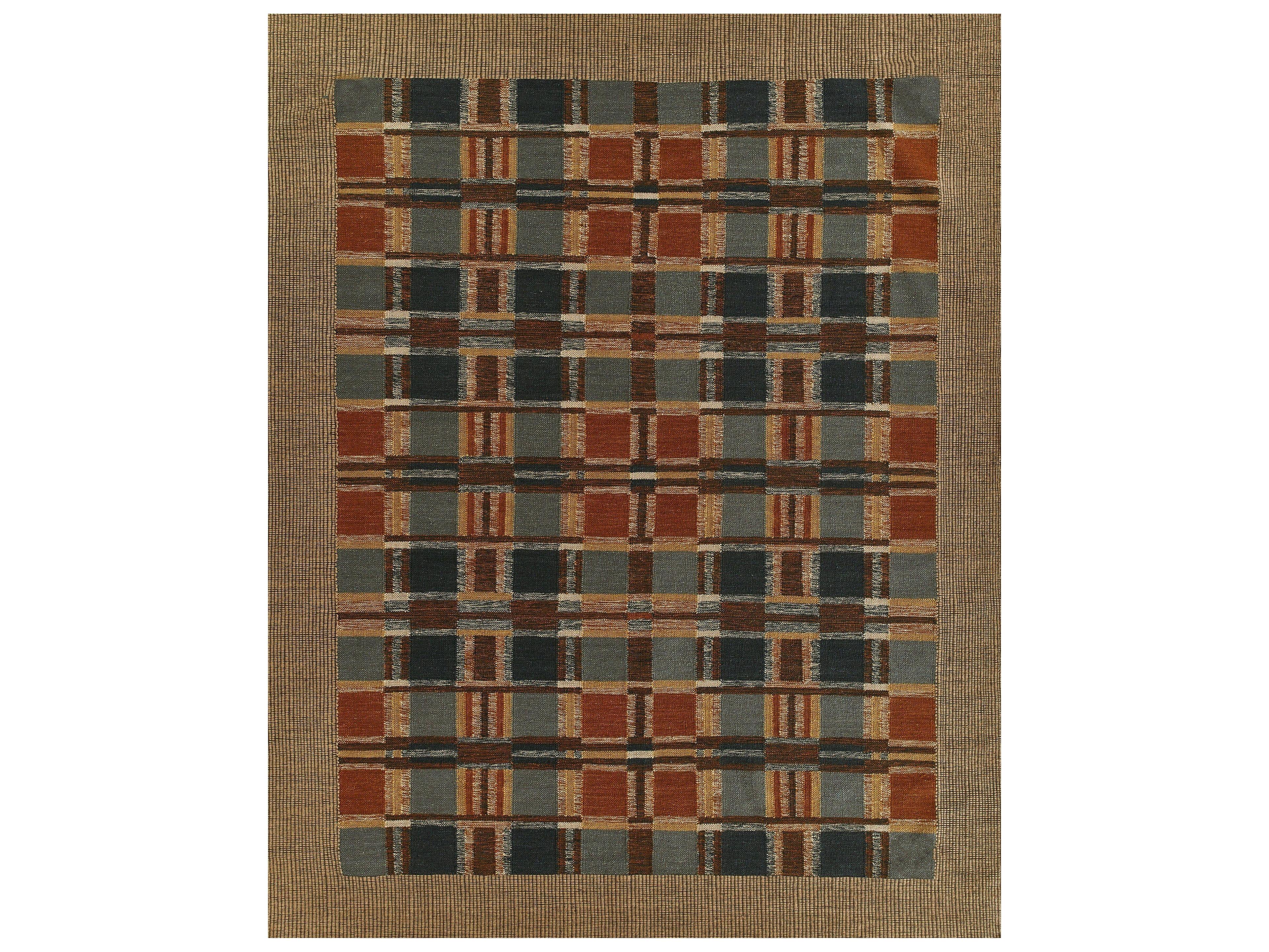 Adobe Bordered Area Rug