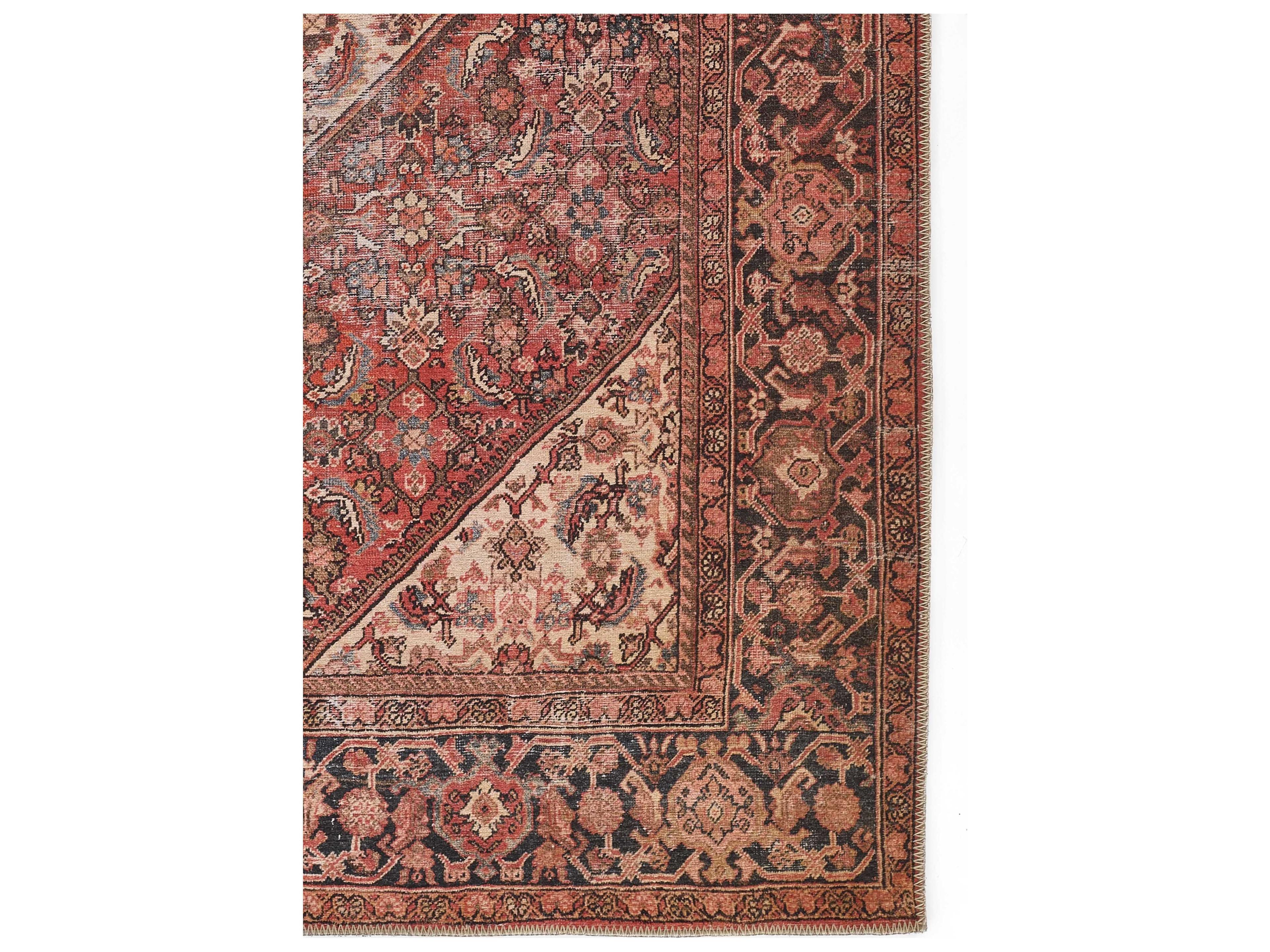 Momeni Afshar Bordered Runner Area Rug