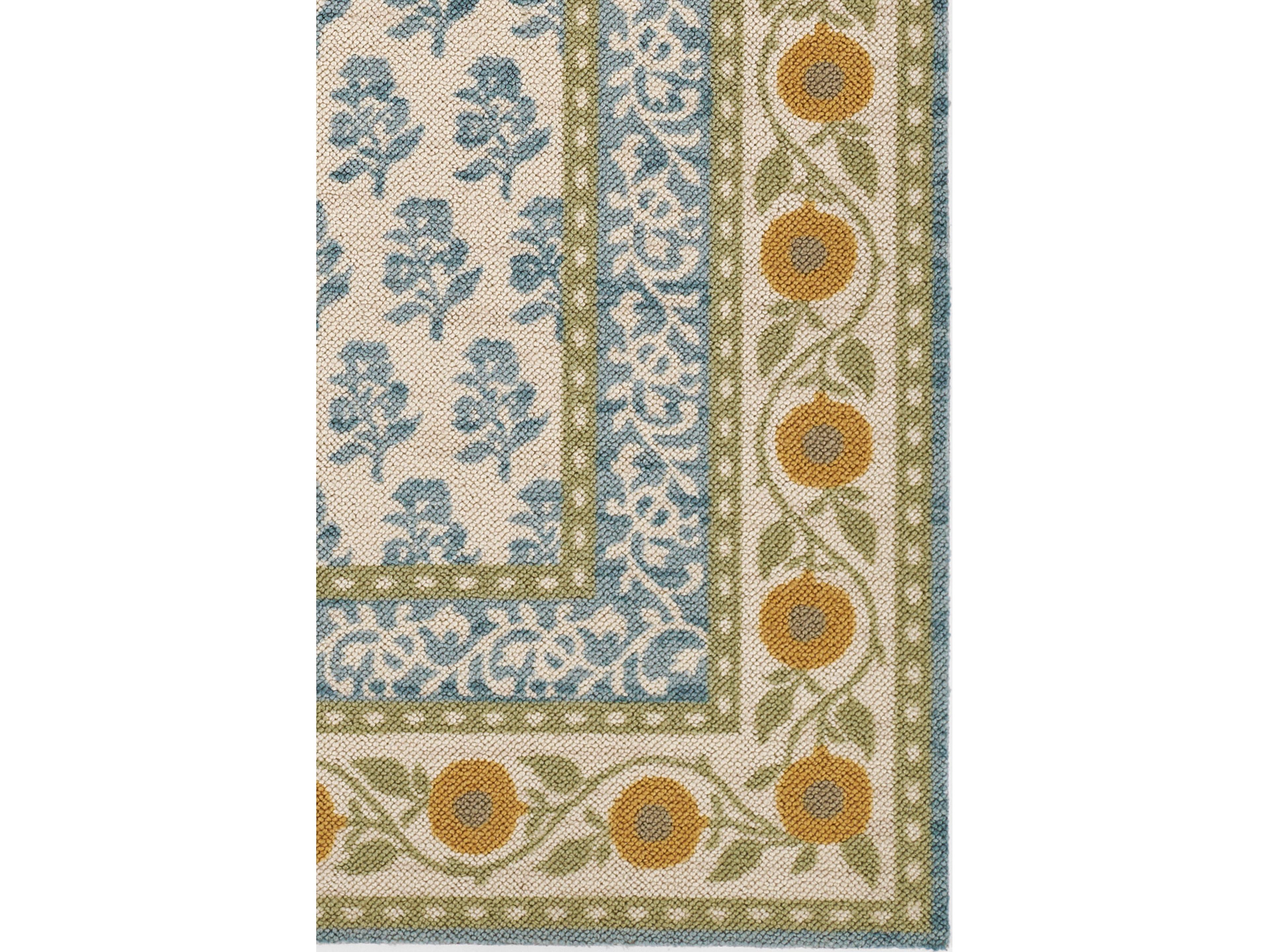 Momeni Bibury Bordered Runner Area Rug
