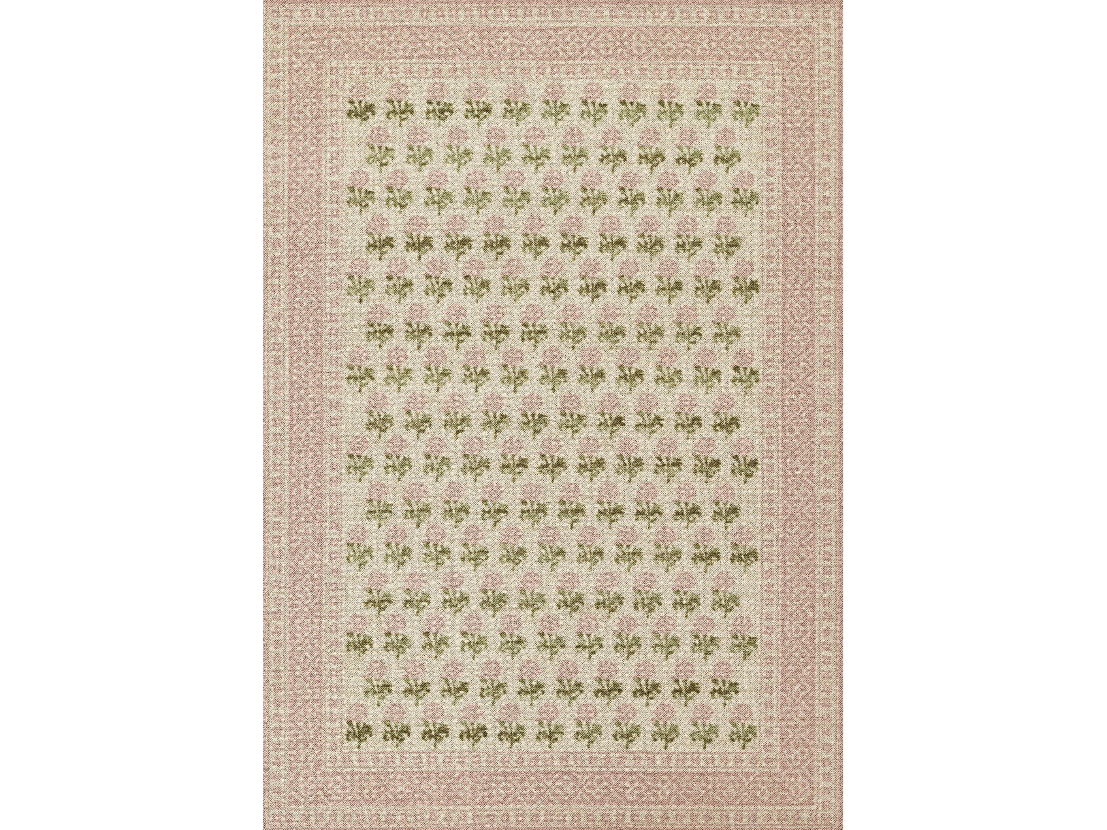 Bibury Bordered Runner Area Rug