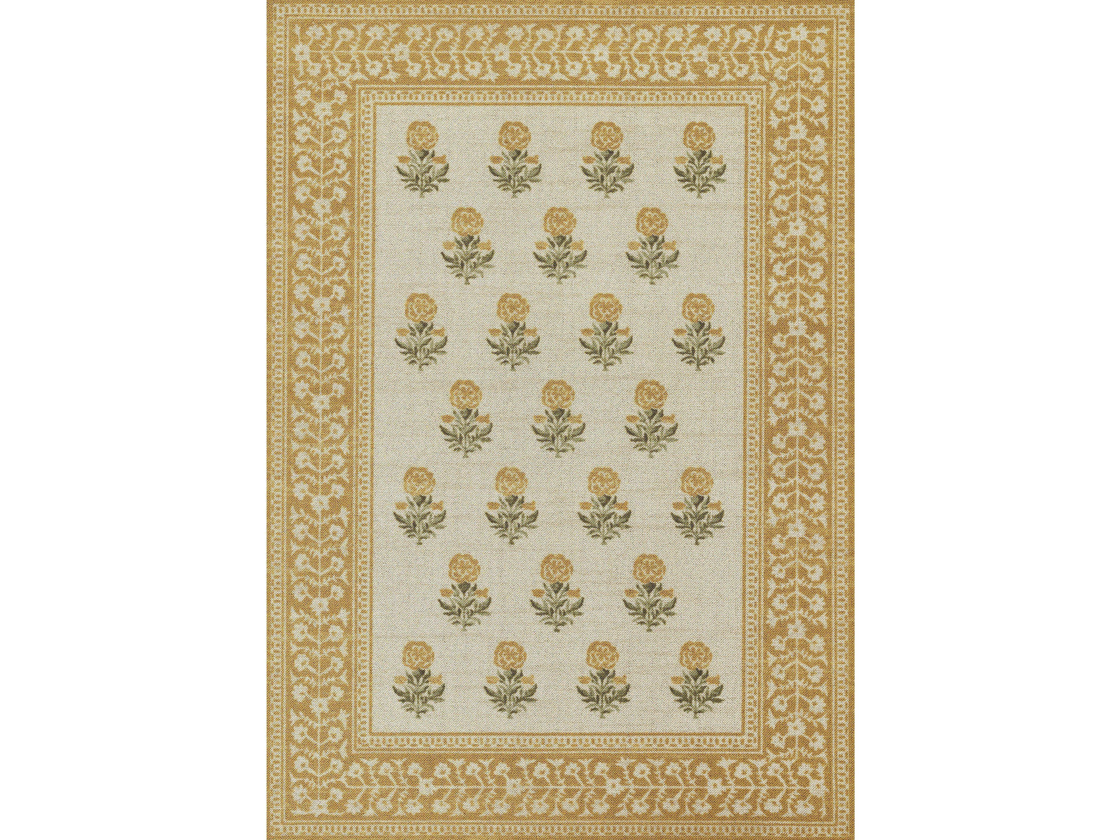 Bibury Bordered Runner Area Rug