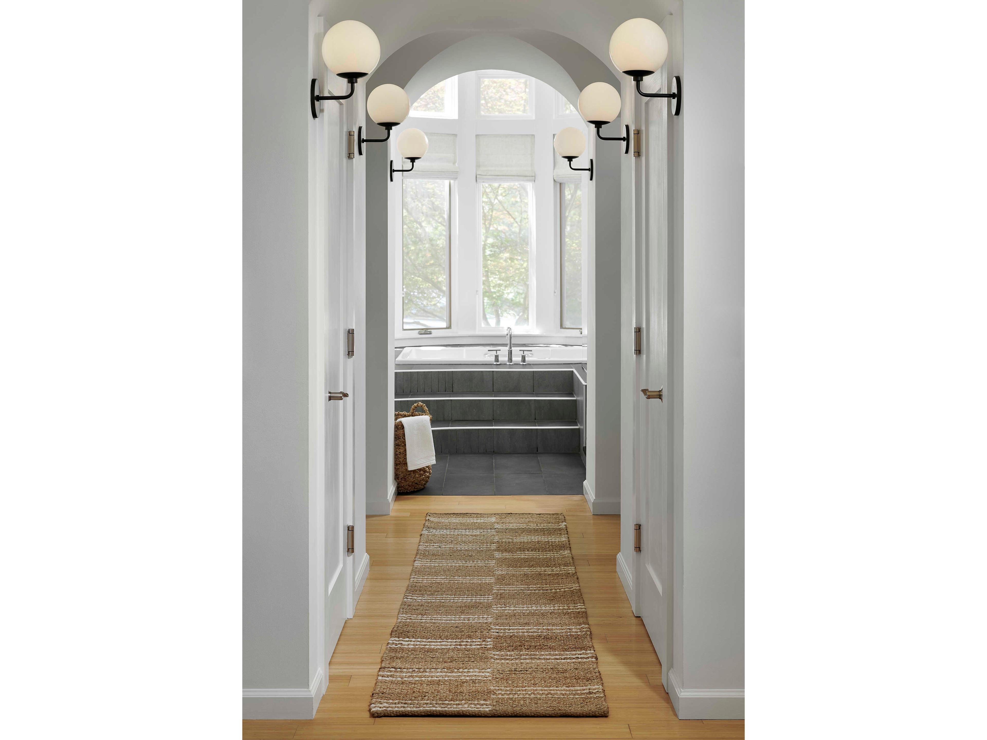 Momeni Crescent Striped Runner Area Rug