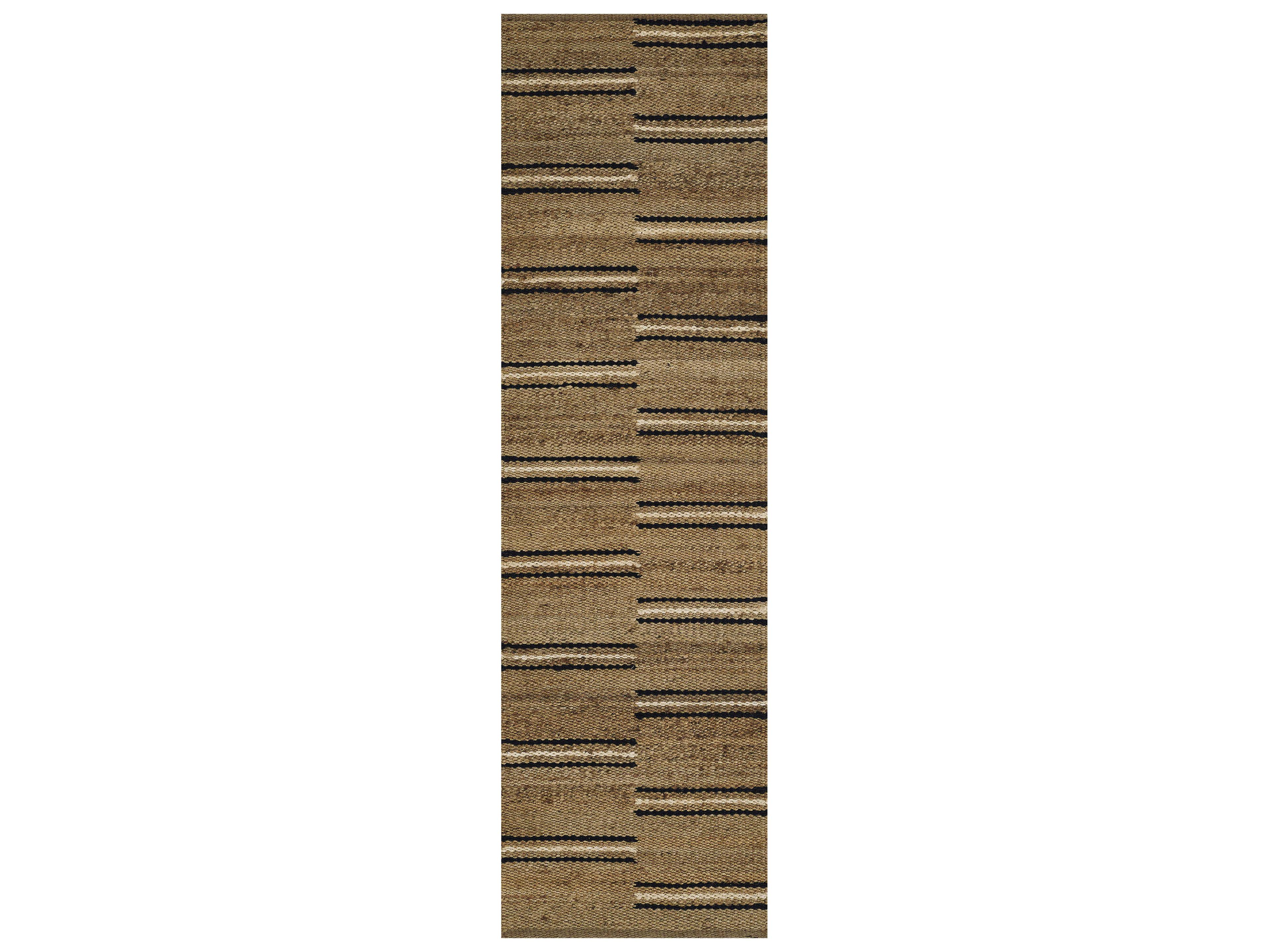 Crescent Striped Runner Area Rug