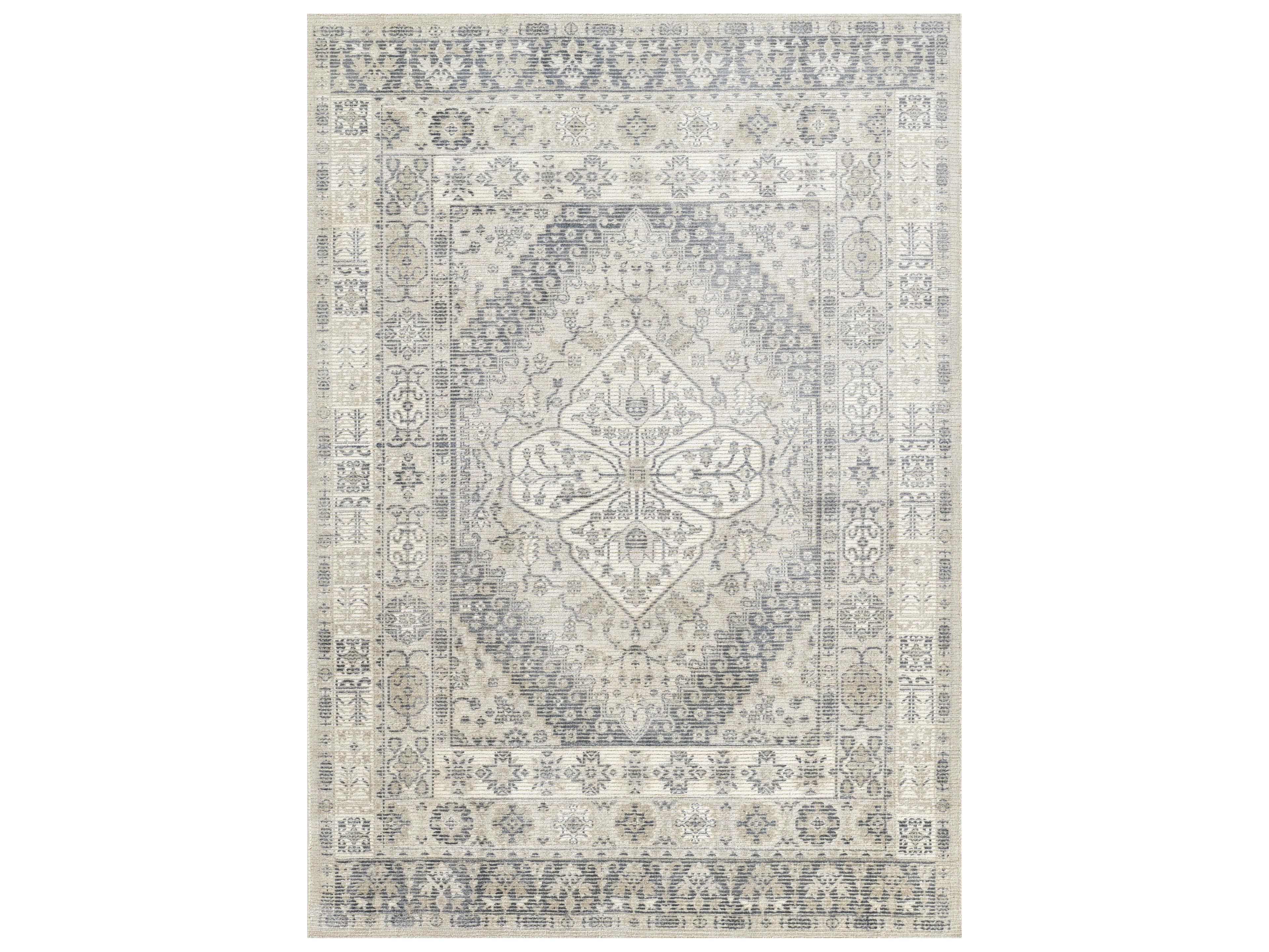 Estelle Bordered Area Rug