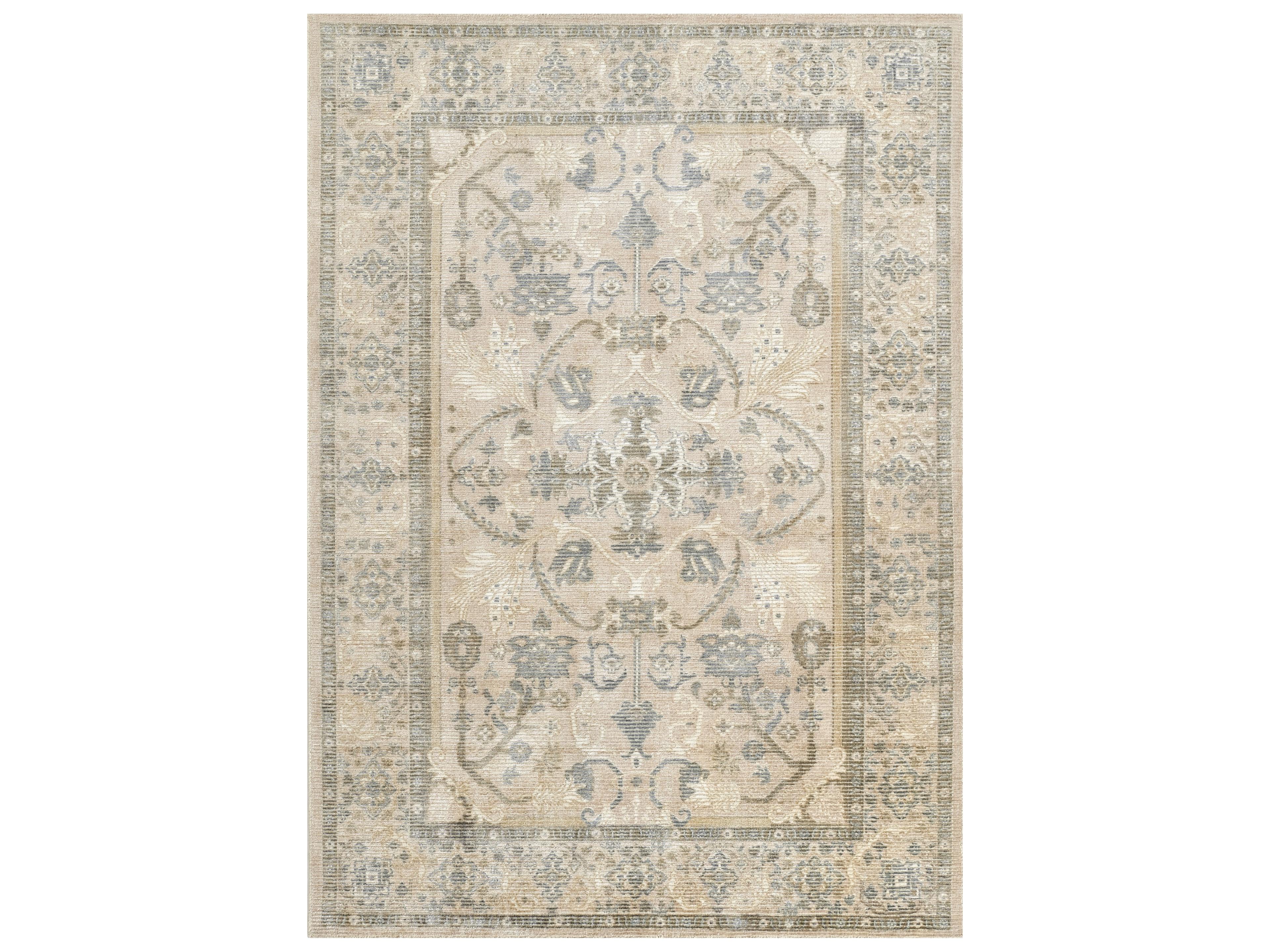 Estelle Bordered Area Rug