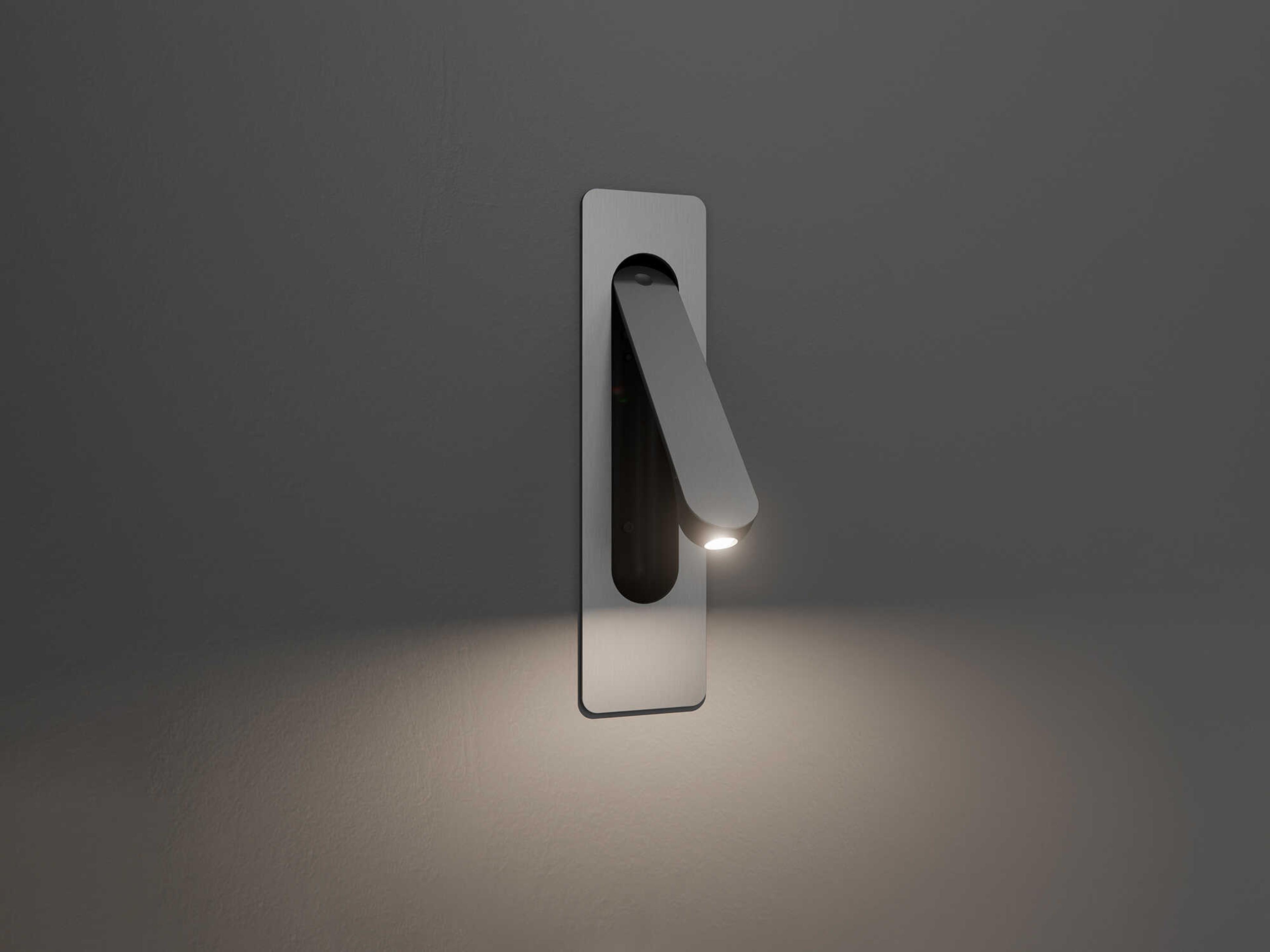 Modern Forms Line Up 1-Light Brushed Nickel Wall Sconce