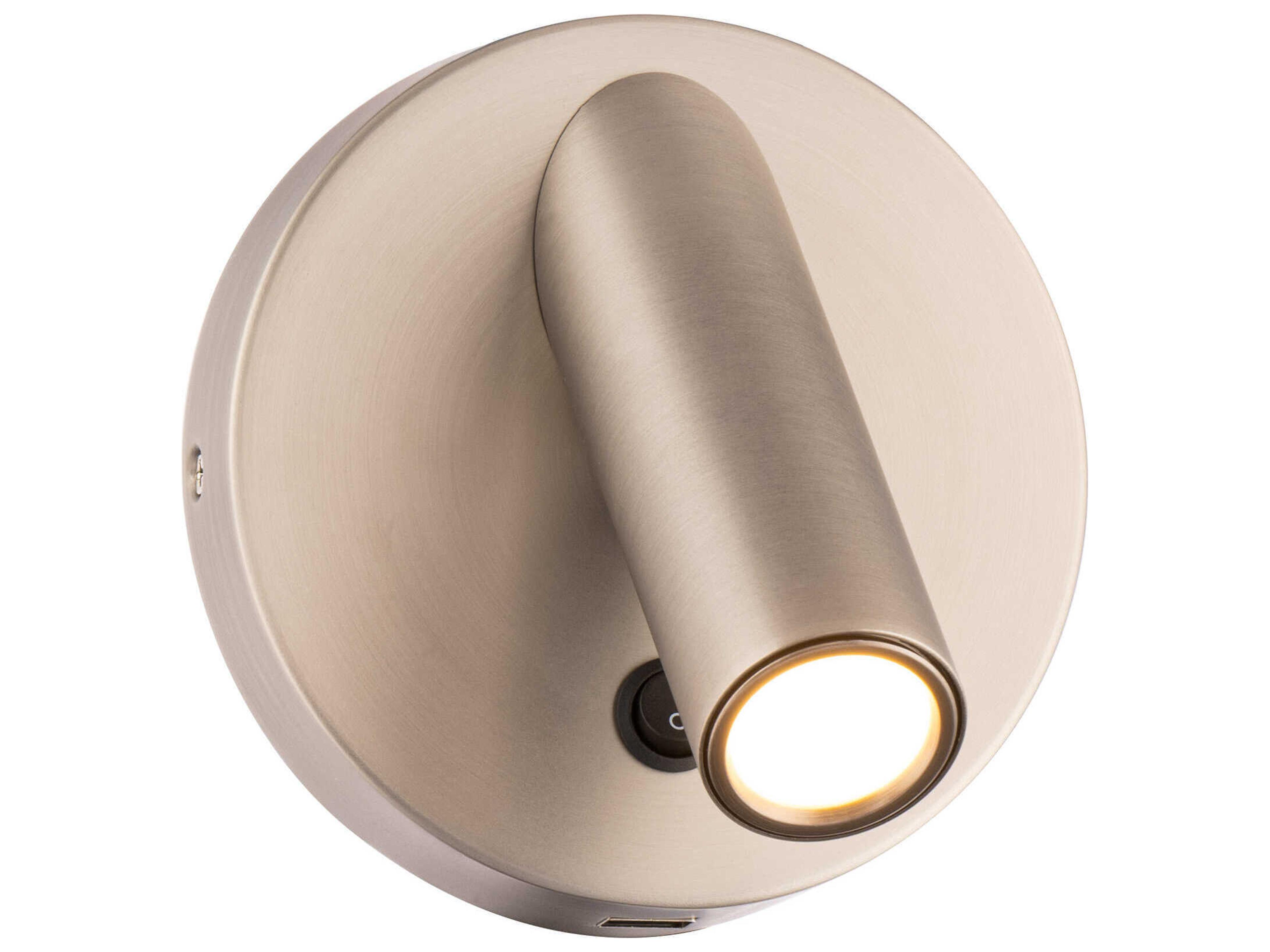Aspire Wall Sconce Reading Light with USB