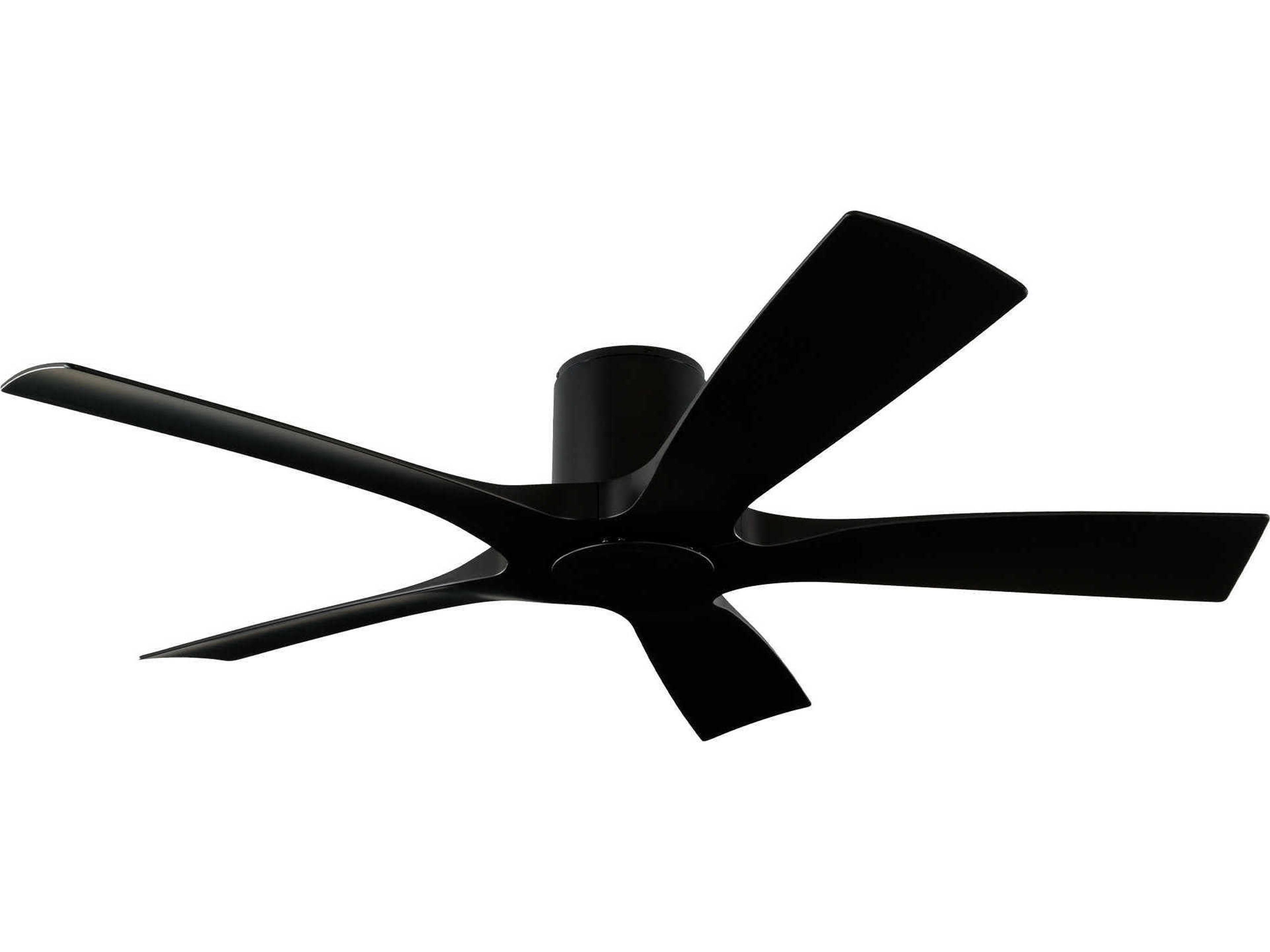 Aviator 54 Inch Flush Mount Ceiling Fan Smart Wet Rated