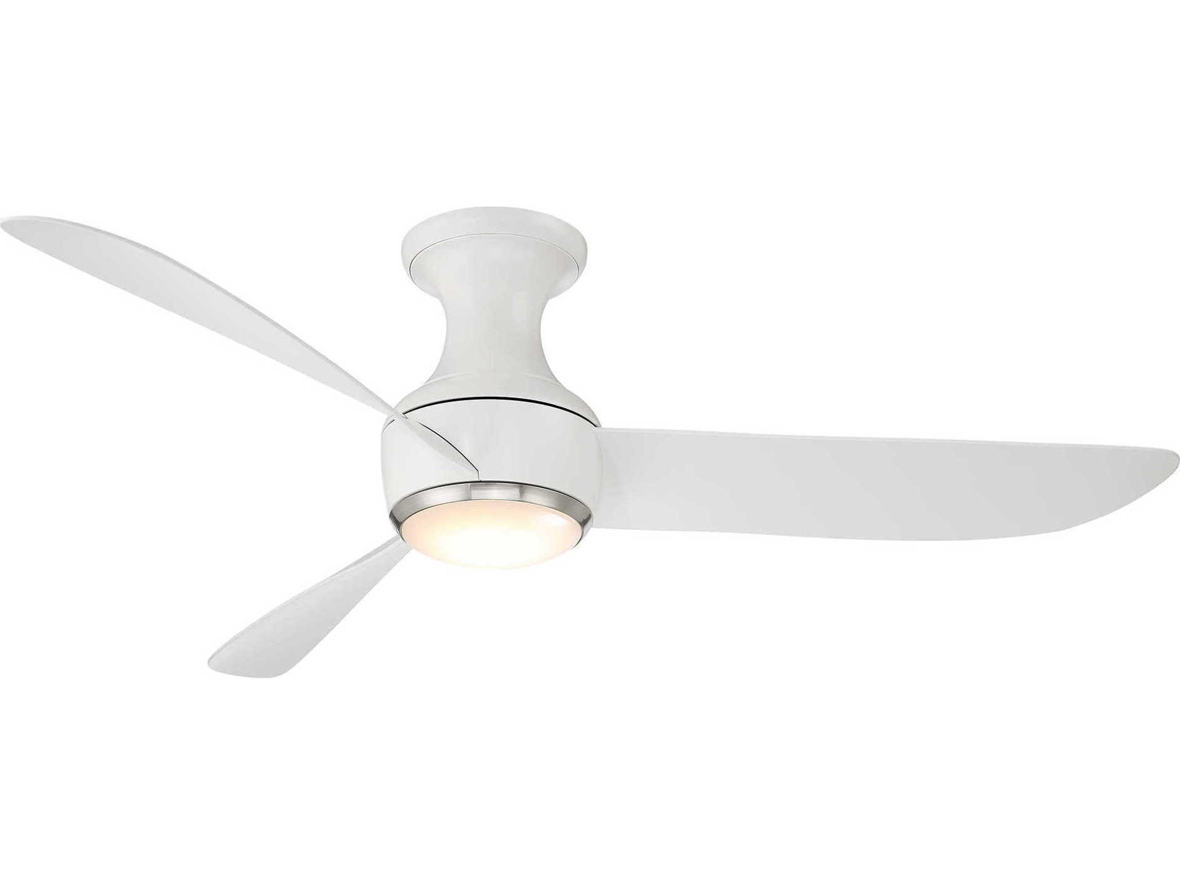 Corona 52 Inch Flush Mount Smart LED Ceiling Fan