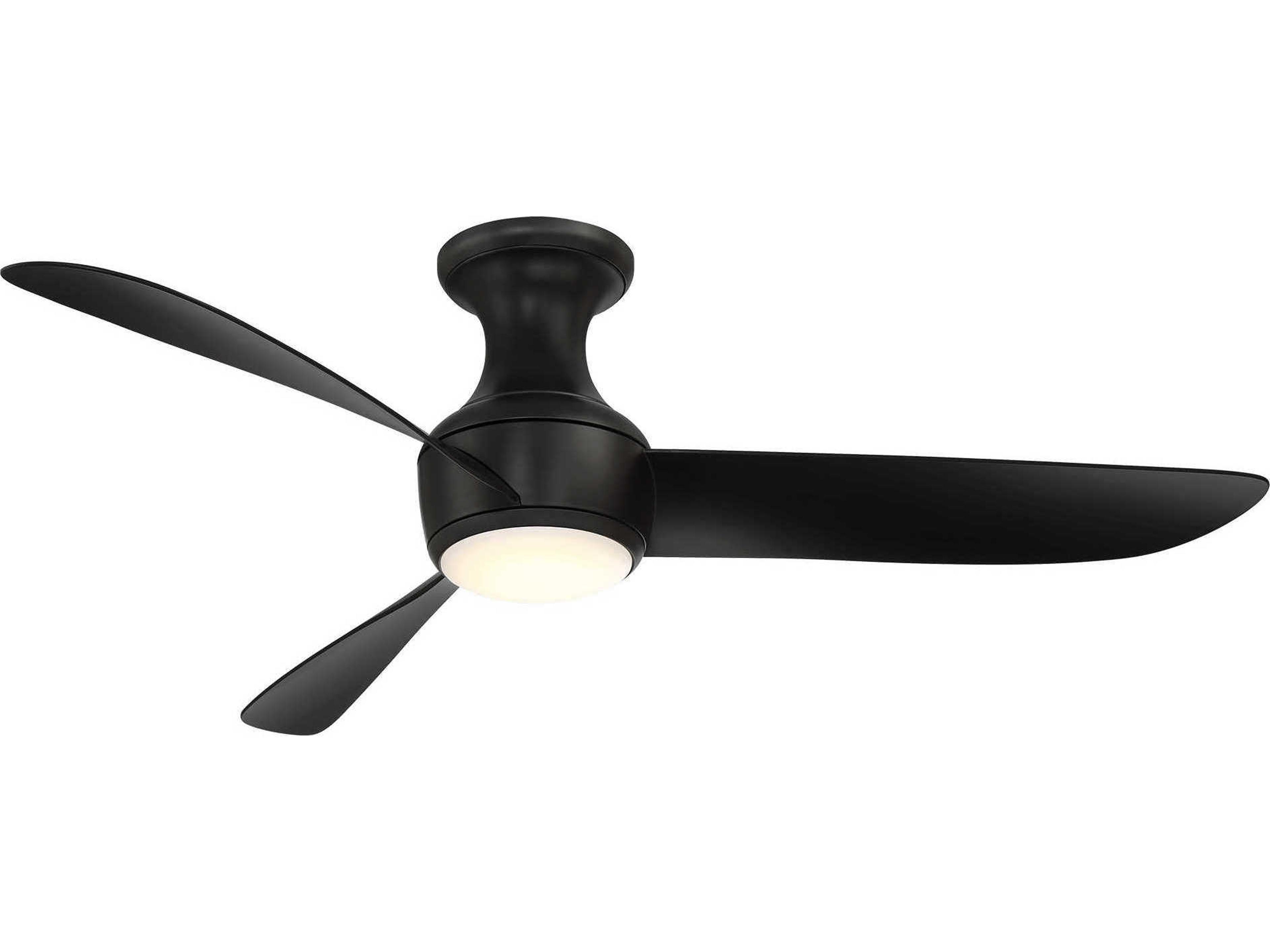 Corona 52 Inch LED Flush Mount Smart Fan