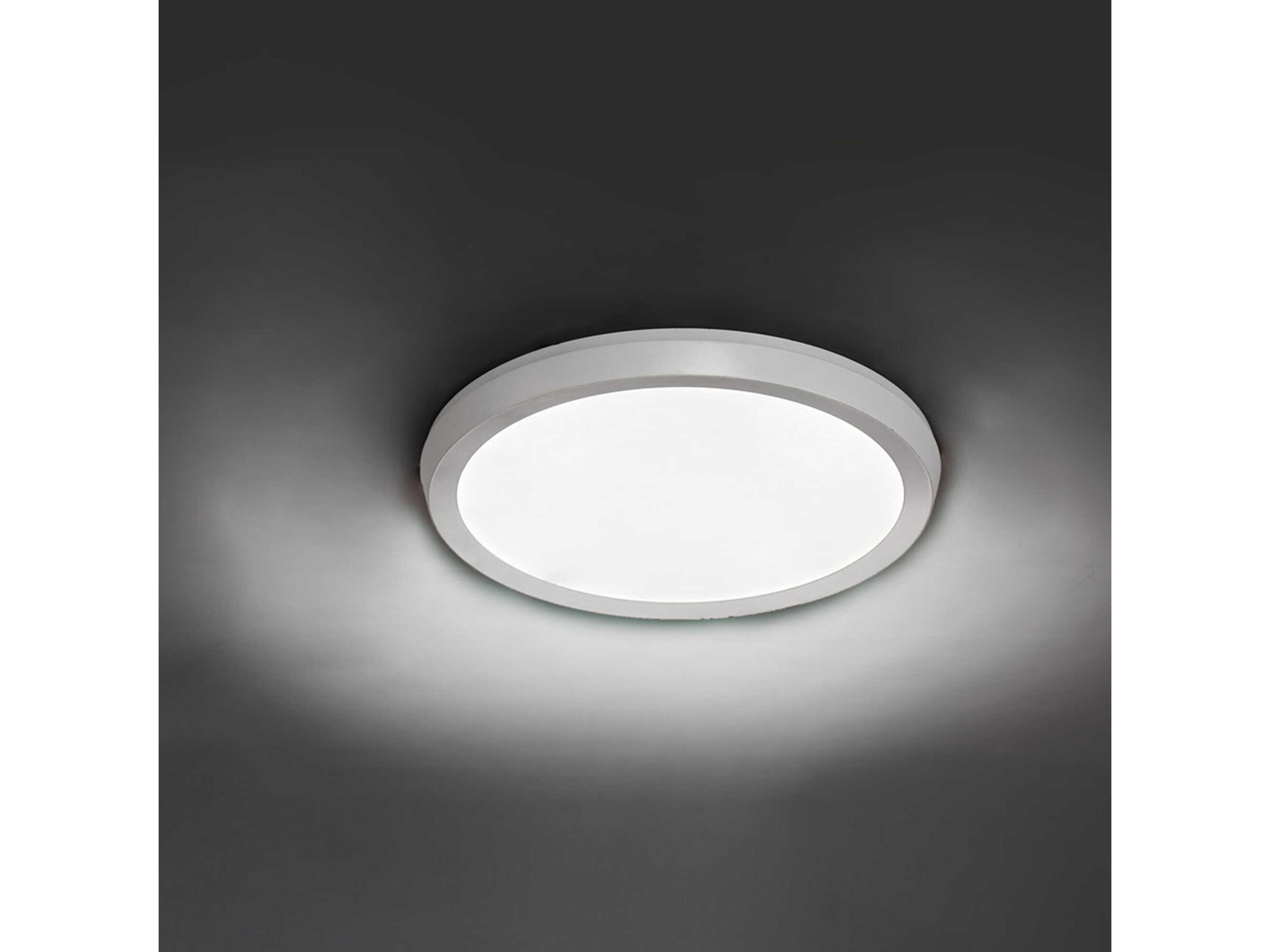 Modern Forms Argo 1-Light White LED Round Flush Mount