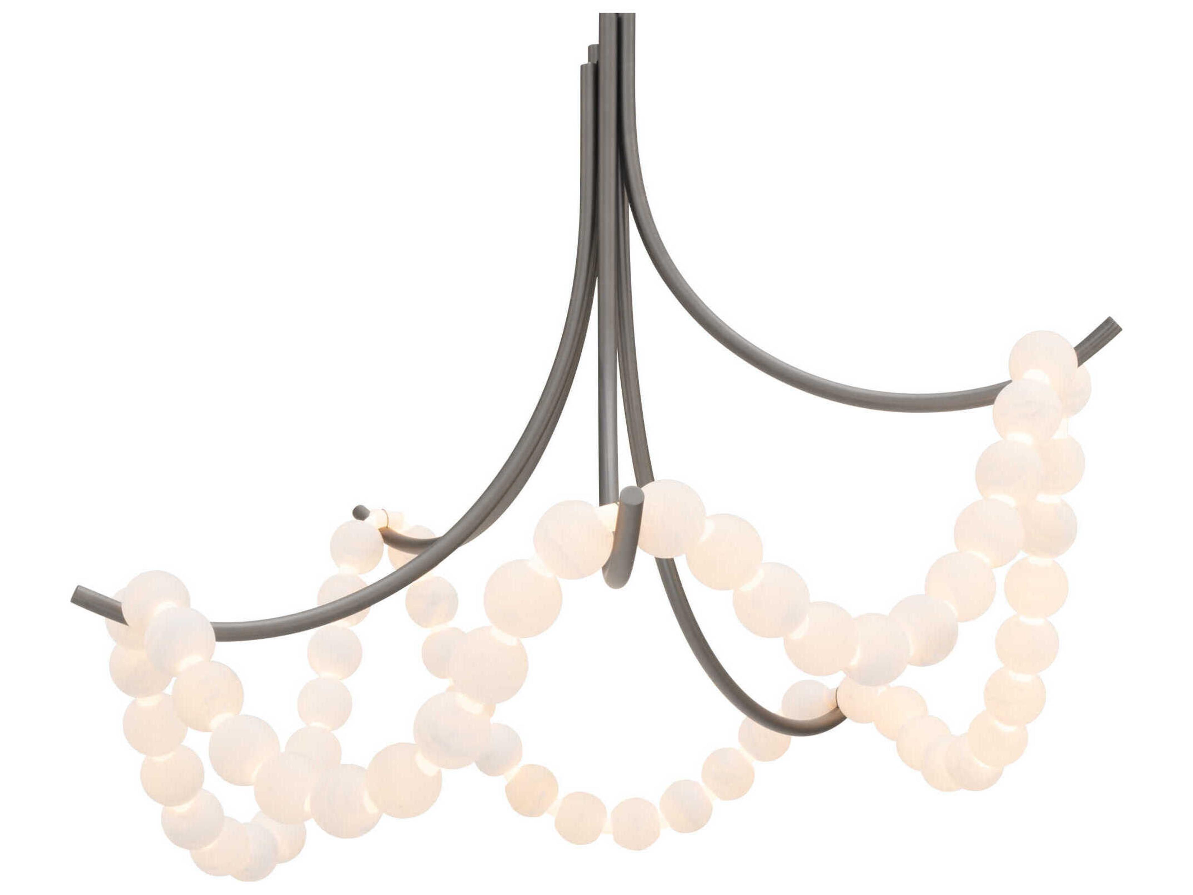 Modern Forms Parel 1-Light Antique Nickel Semi Flush Mount