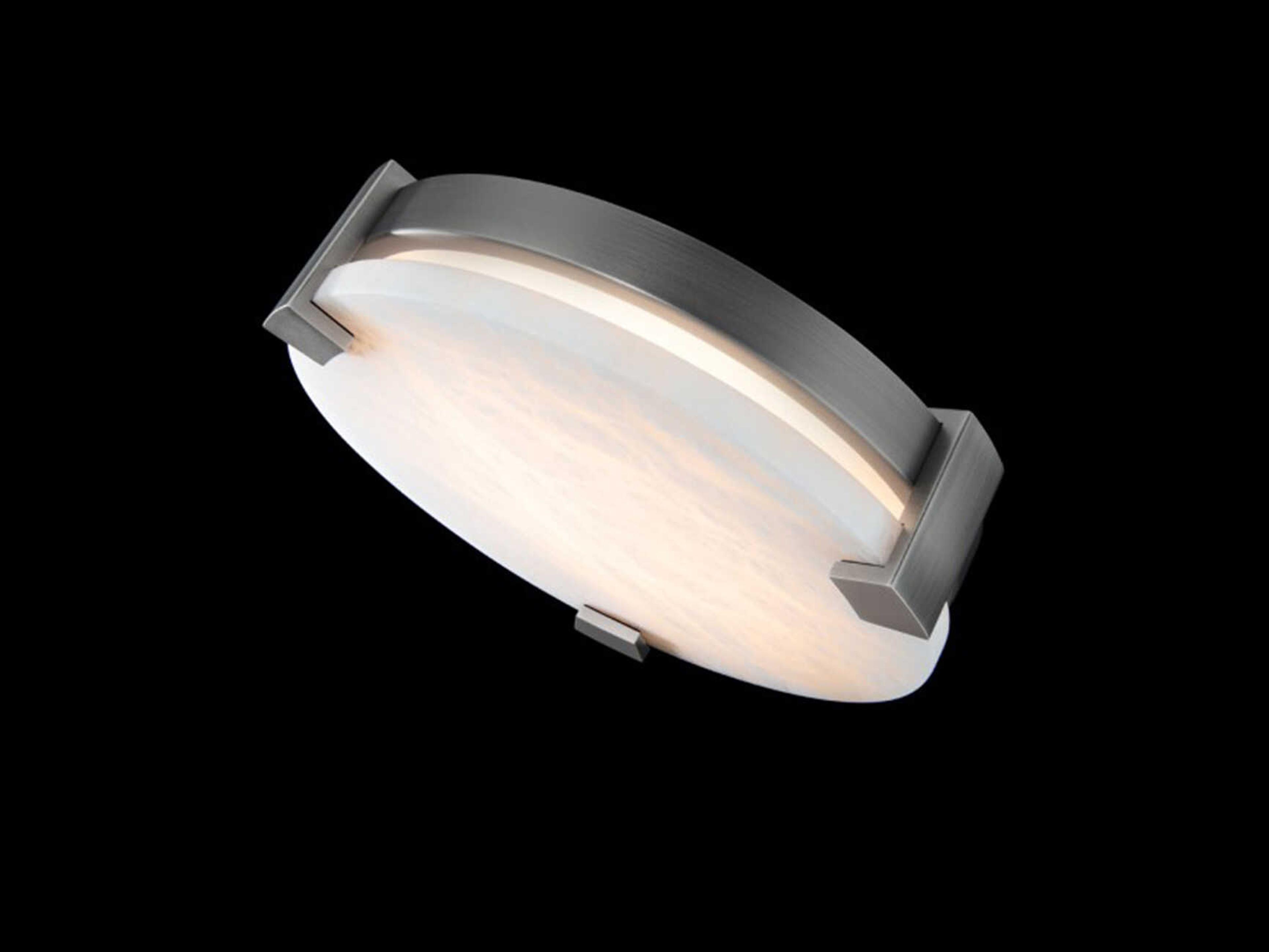 Modern Forms Catalonia 1-Light Antique Nickel LED Round Flush Mount