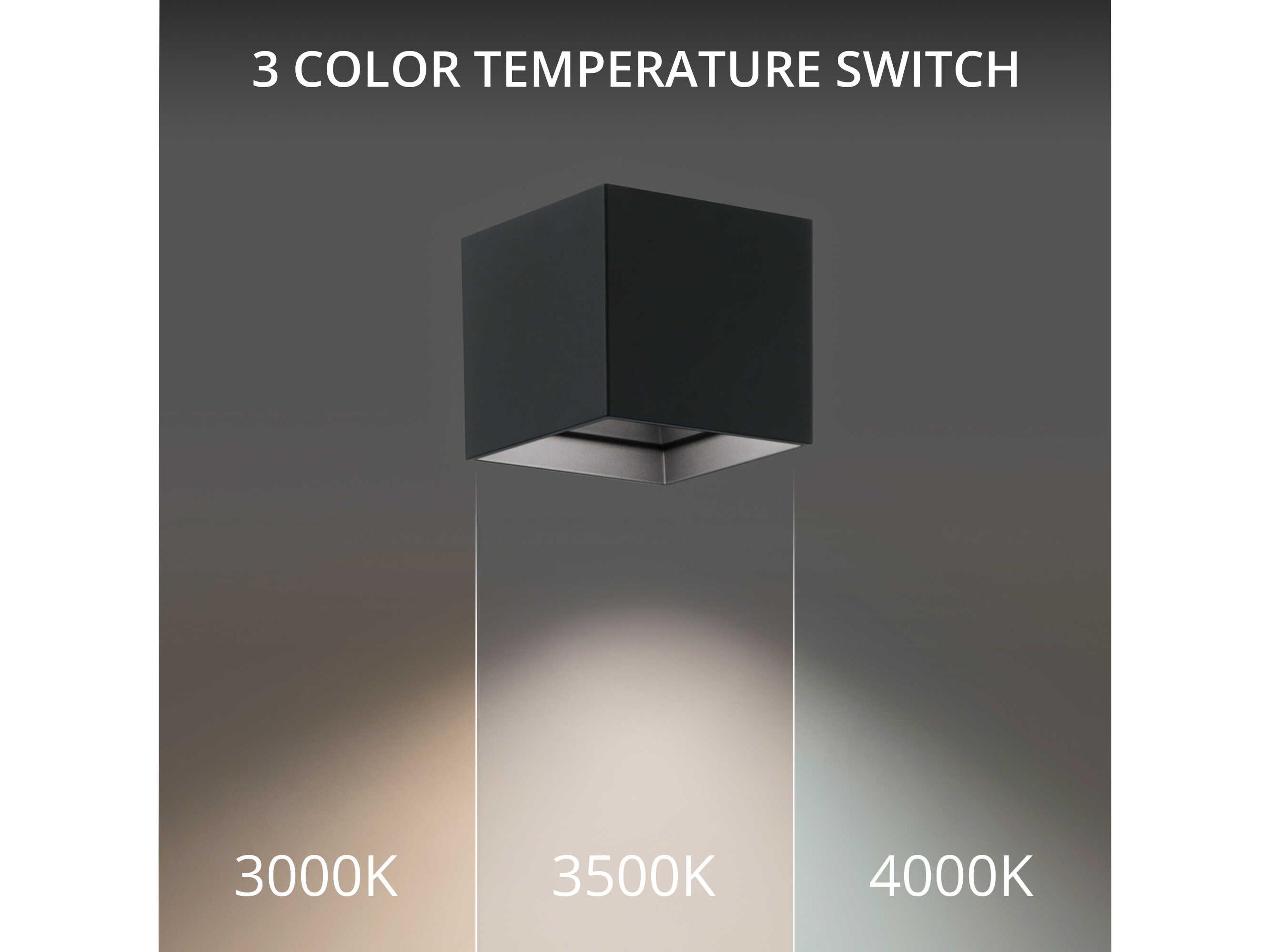 Modern Forms Kube 1 - Light Convertible Wall Light