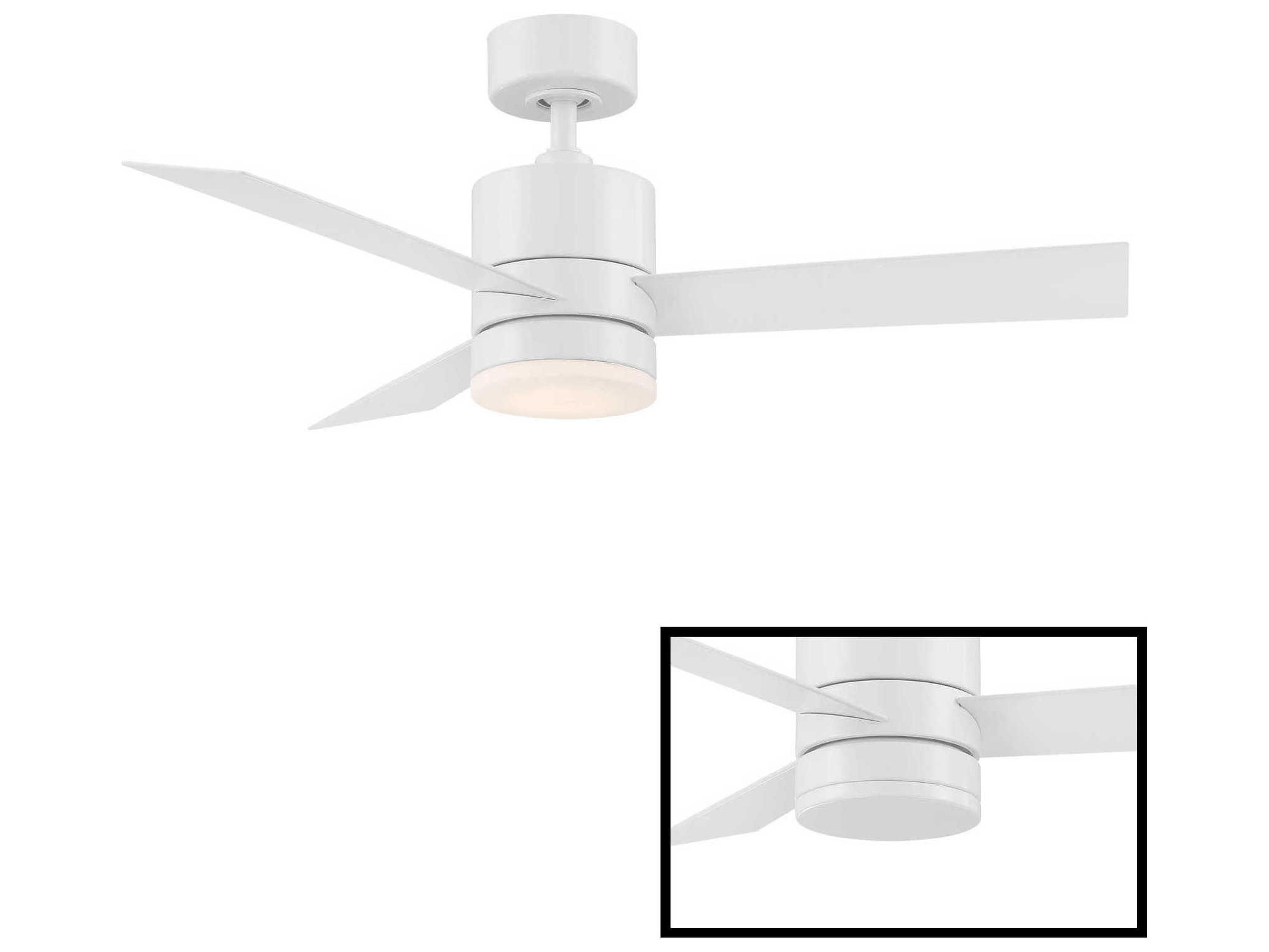 Modern Forms Axis 1 - Light 44" LED Ceiling Fan