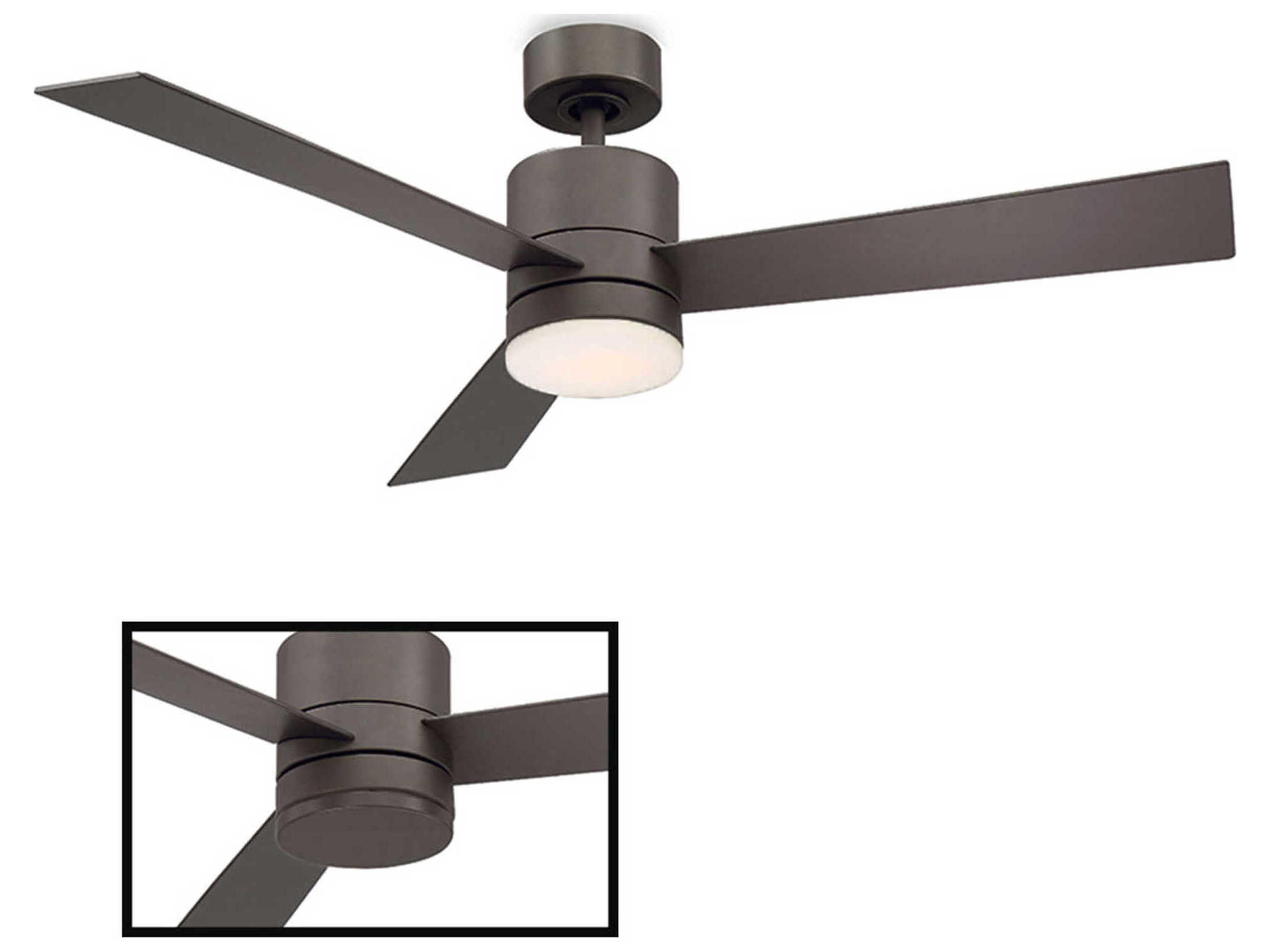 Modern Forms Axis 1 - Light 52" LED Ceiling Fan