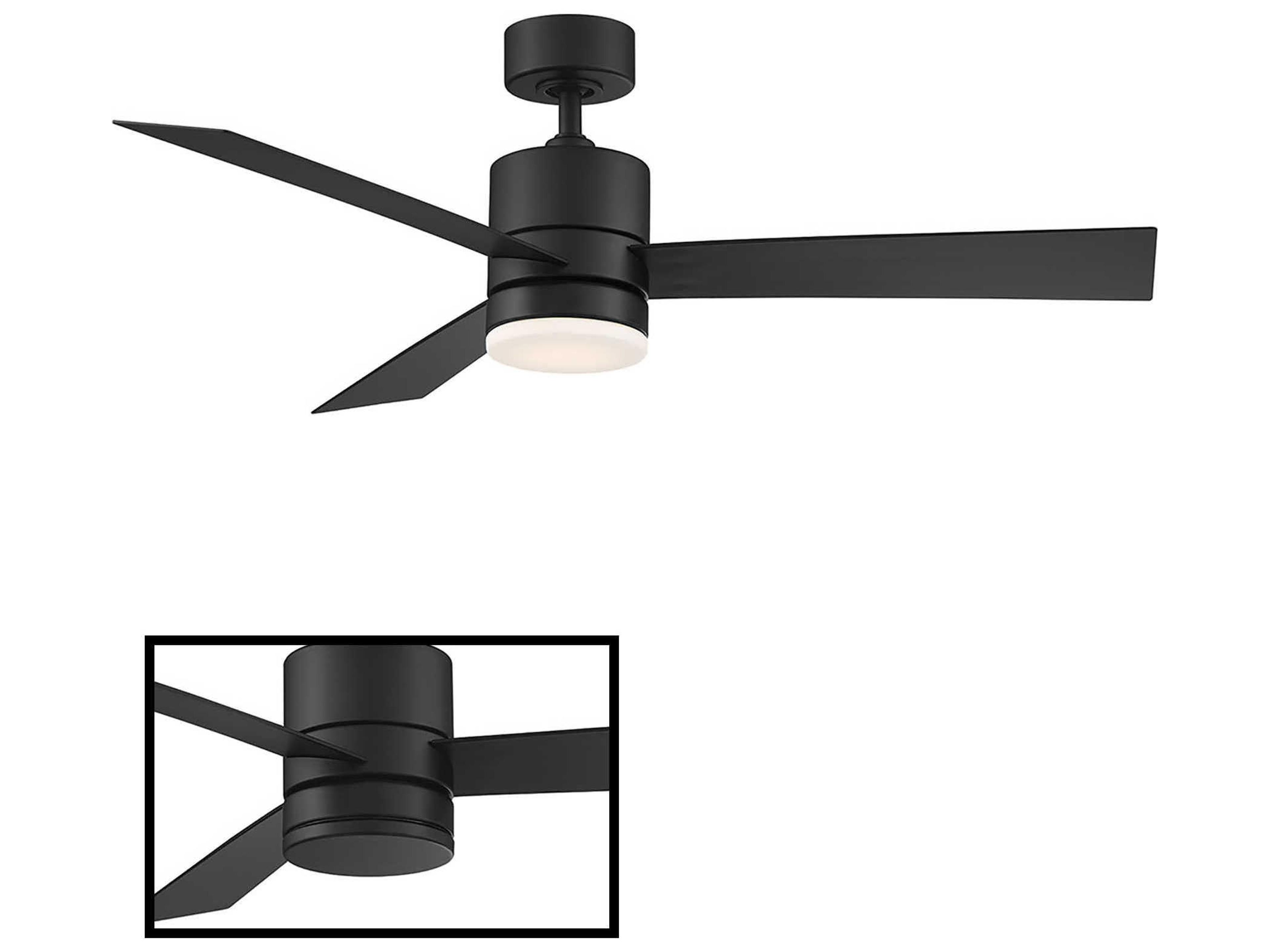 Modern Forms Axis 1 - Light 52" LED Ceiling Fan