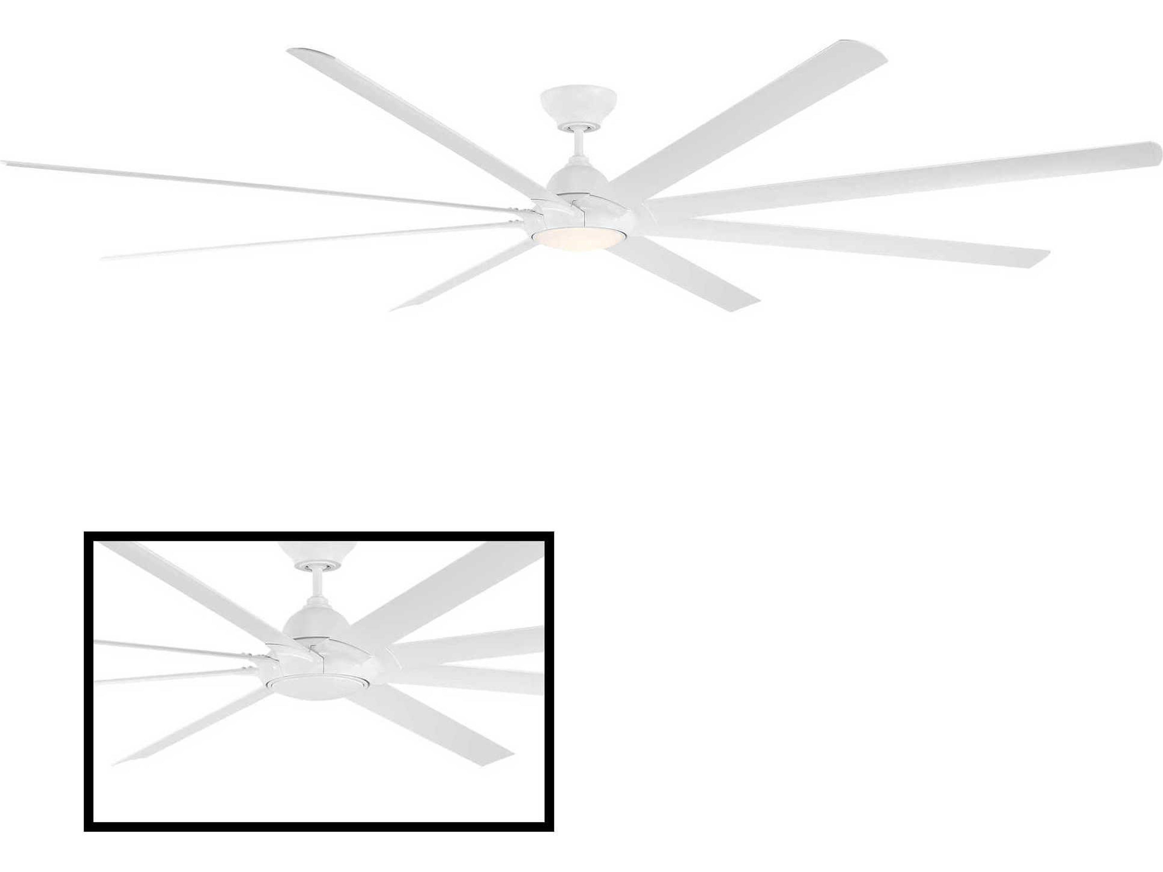 Modern Forms Hydra 1 - Light 120" LED Ceiling Fan