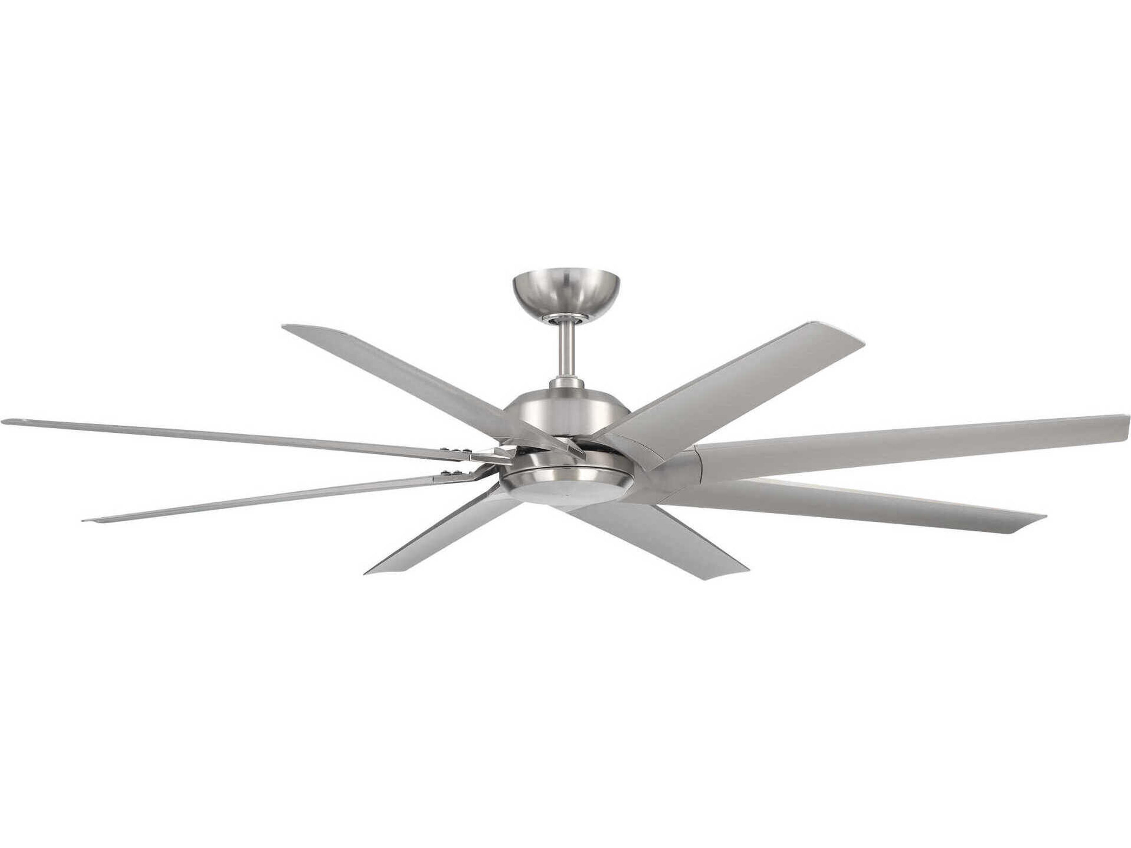 Roboto XL 70 Inch Smart Ceiling Fan in Brushed Nickel
