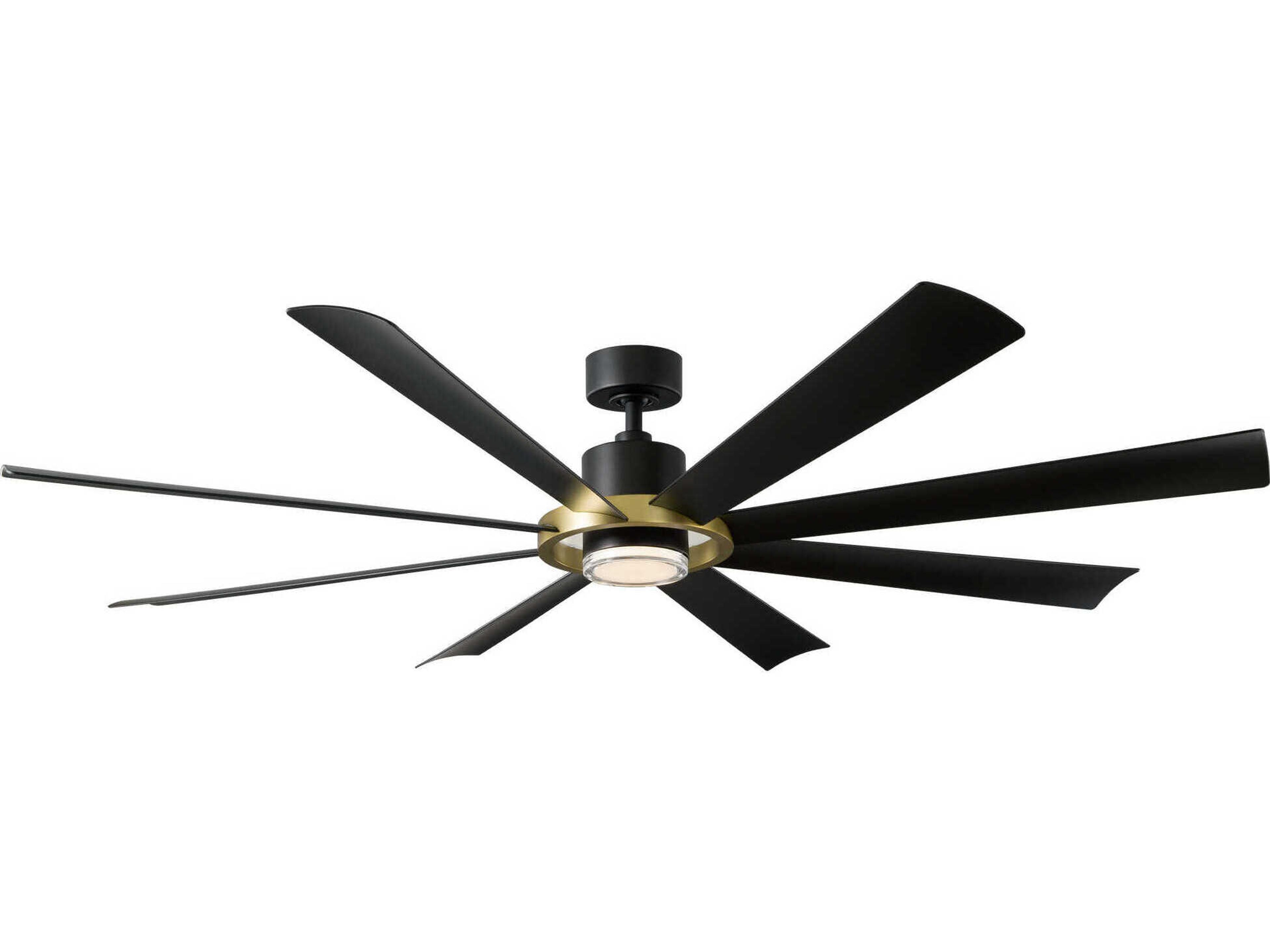 Aura 72 Inch Indoor Outdoor Smart Fan with LED
