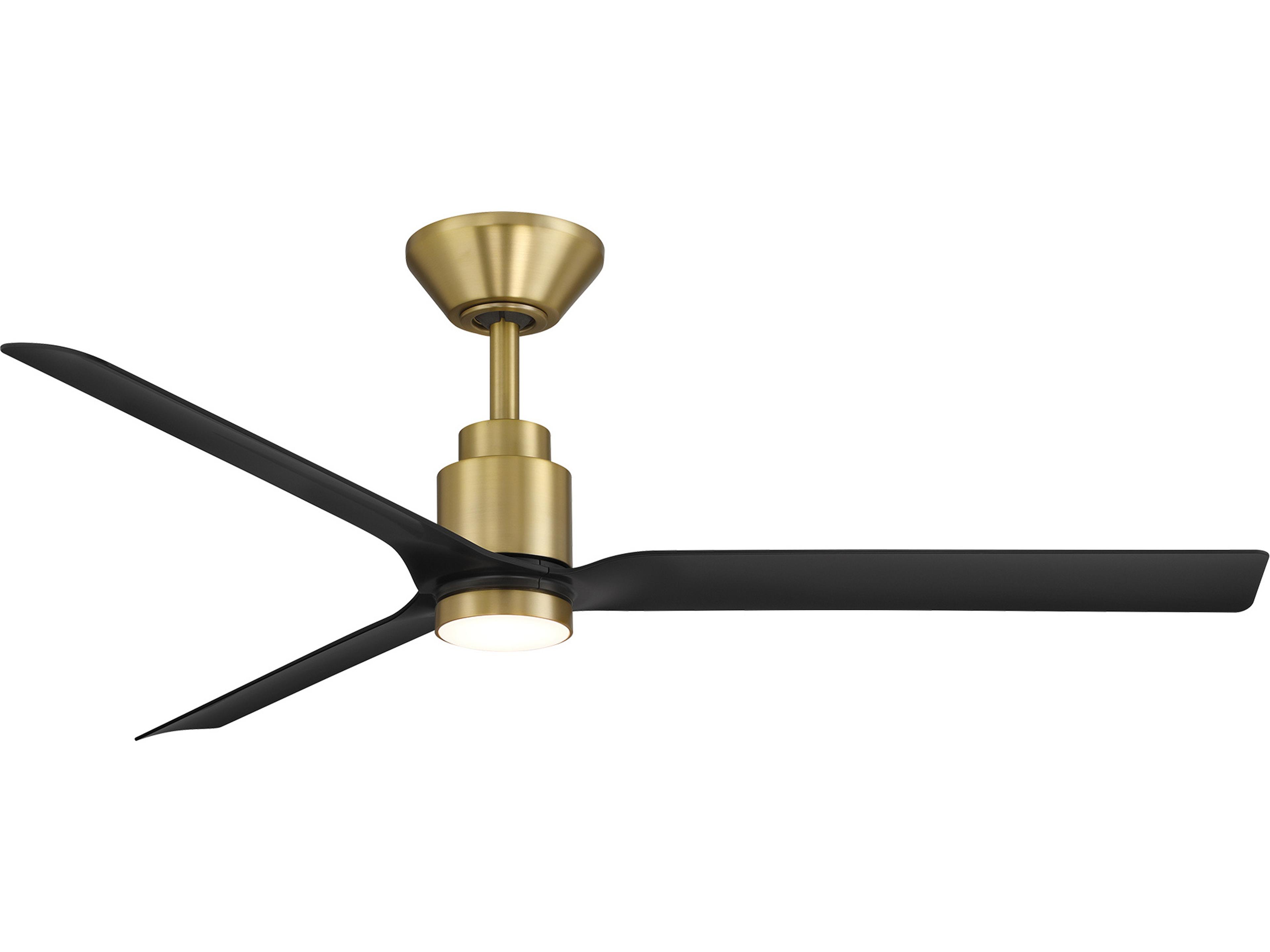 Smooth 52 Inch Smart Ceiling Fan with Light