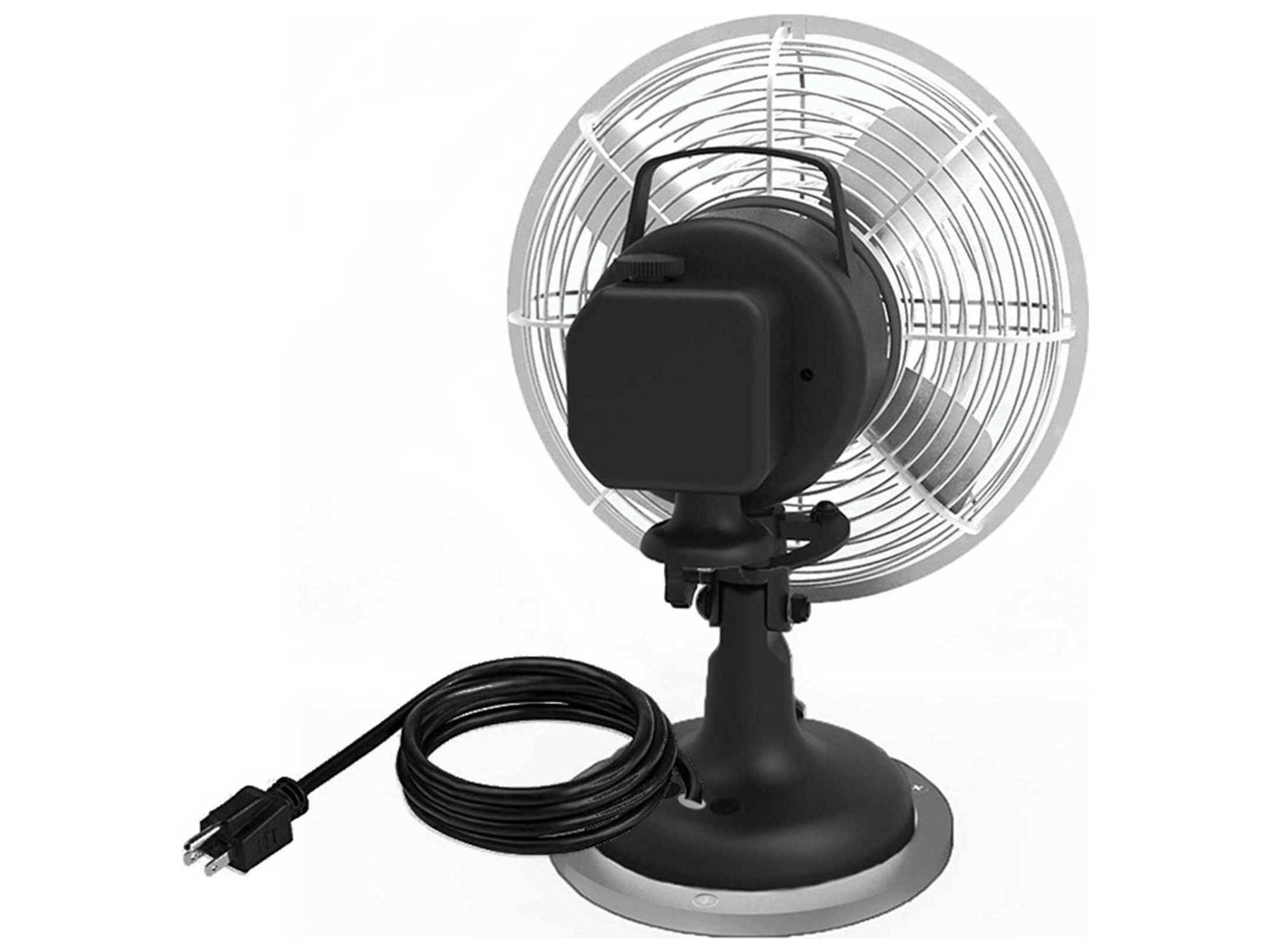 Modern Forms Black Desk Fan