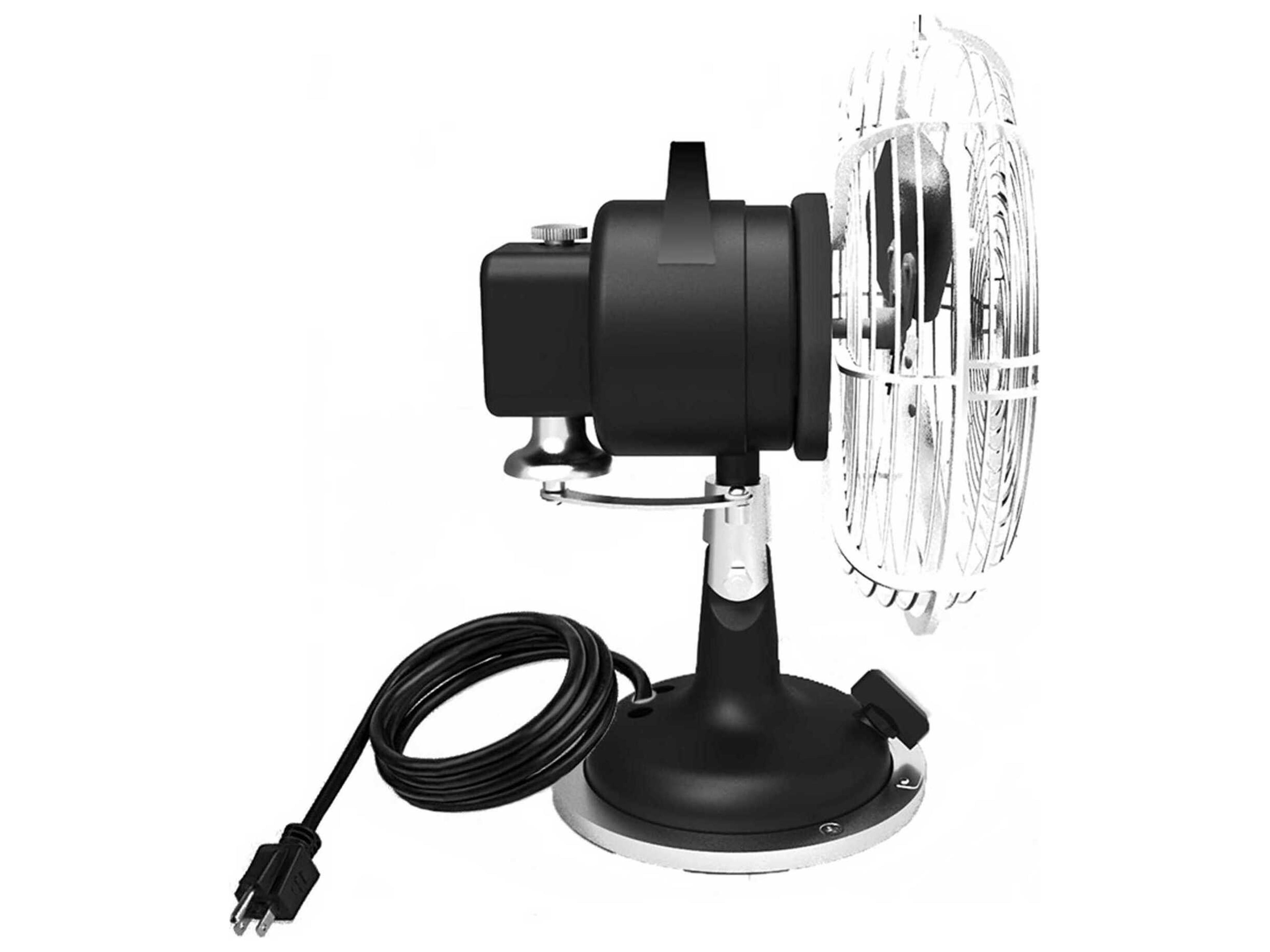 Modern Forms Black Desk Fan