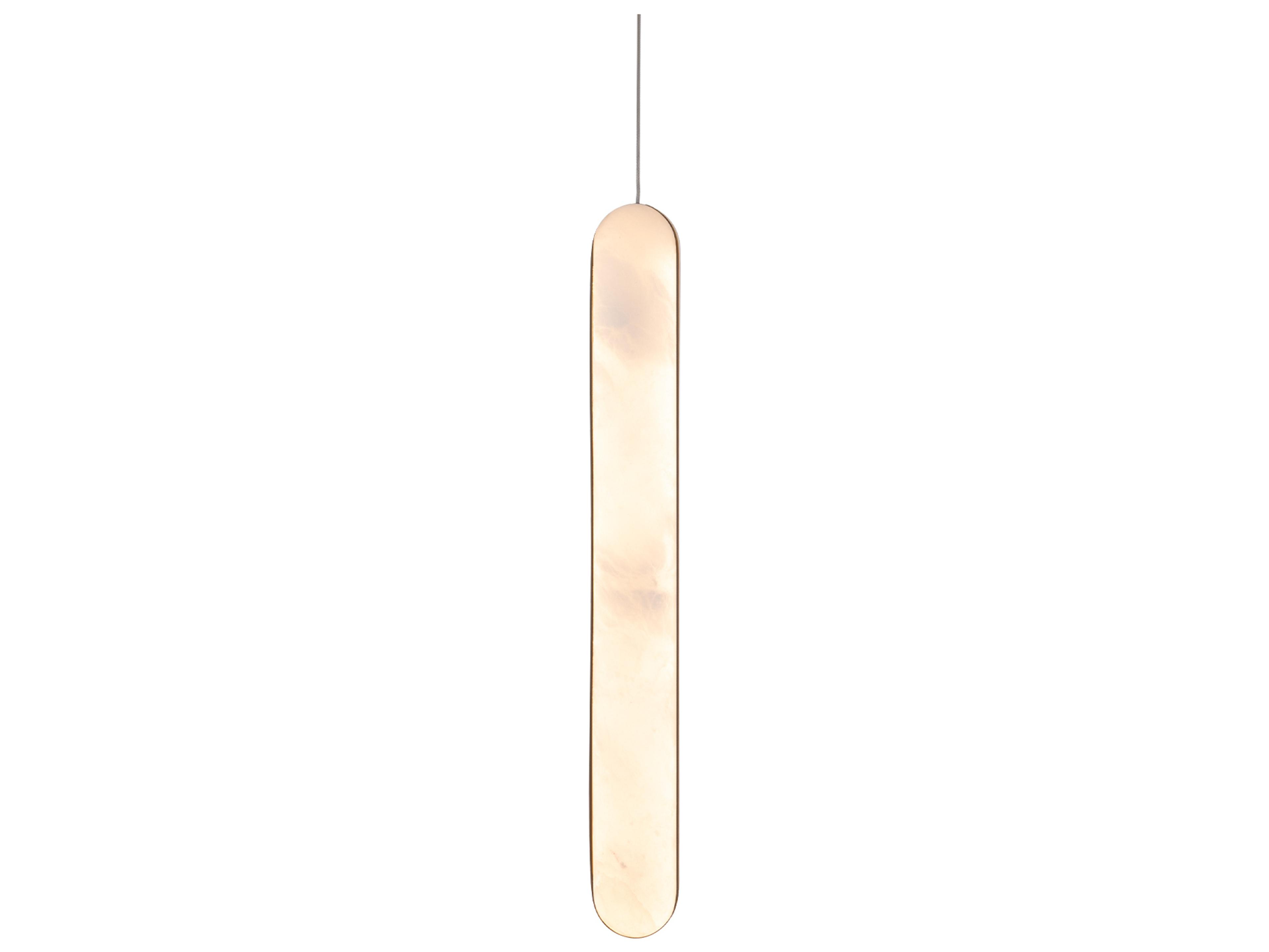 Modern Forms Cadiz 1-Light Aged Brass Linear Mini Pendant