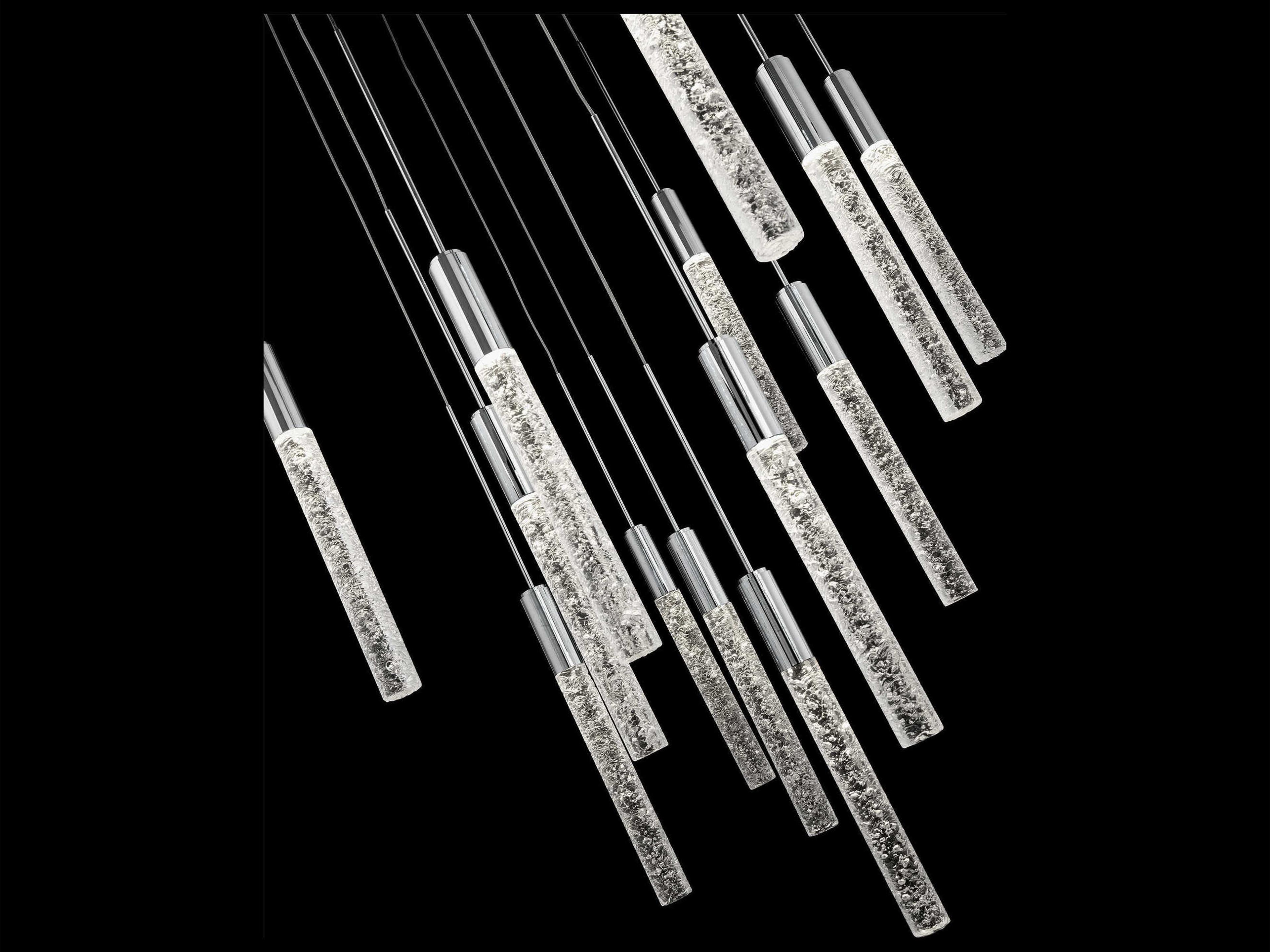 Modern Forms Magic 13-Light Polished Nickel Linear Pendant