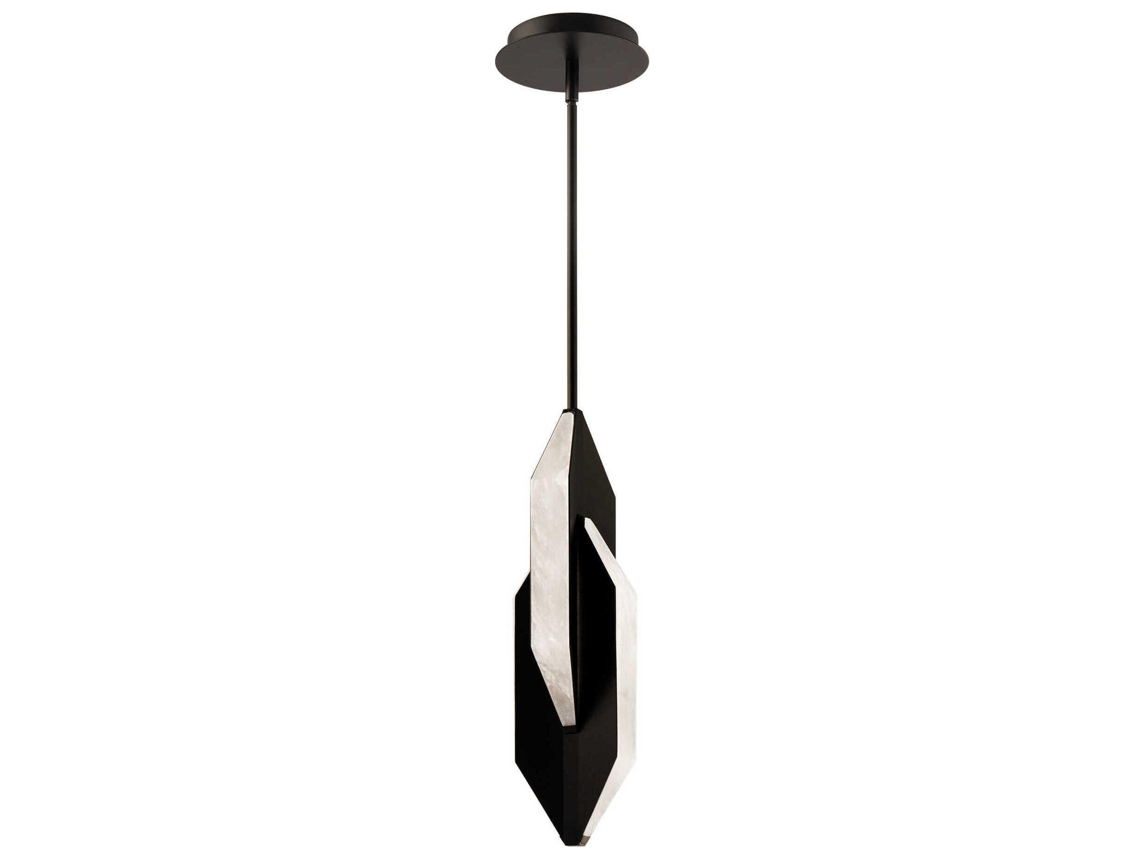 Modern Forms Azure 1-Light Black Mini Pendant