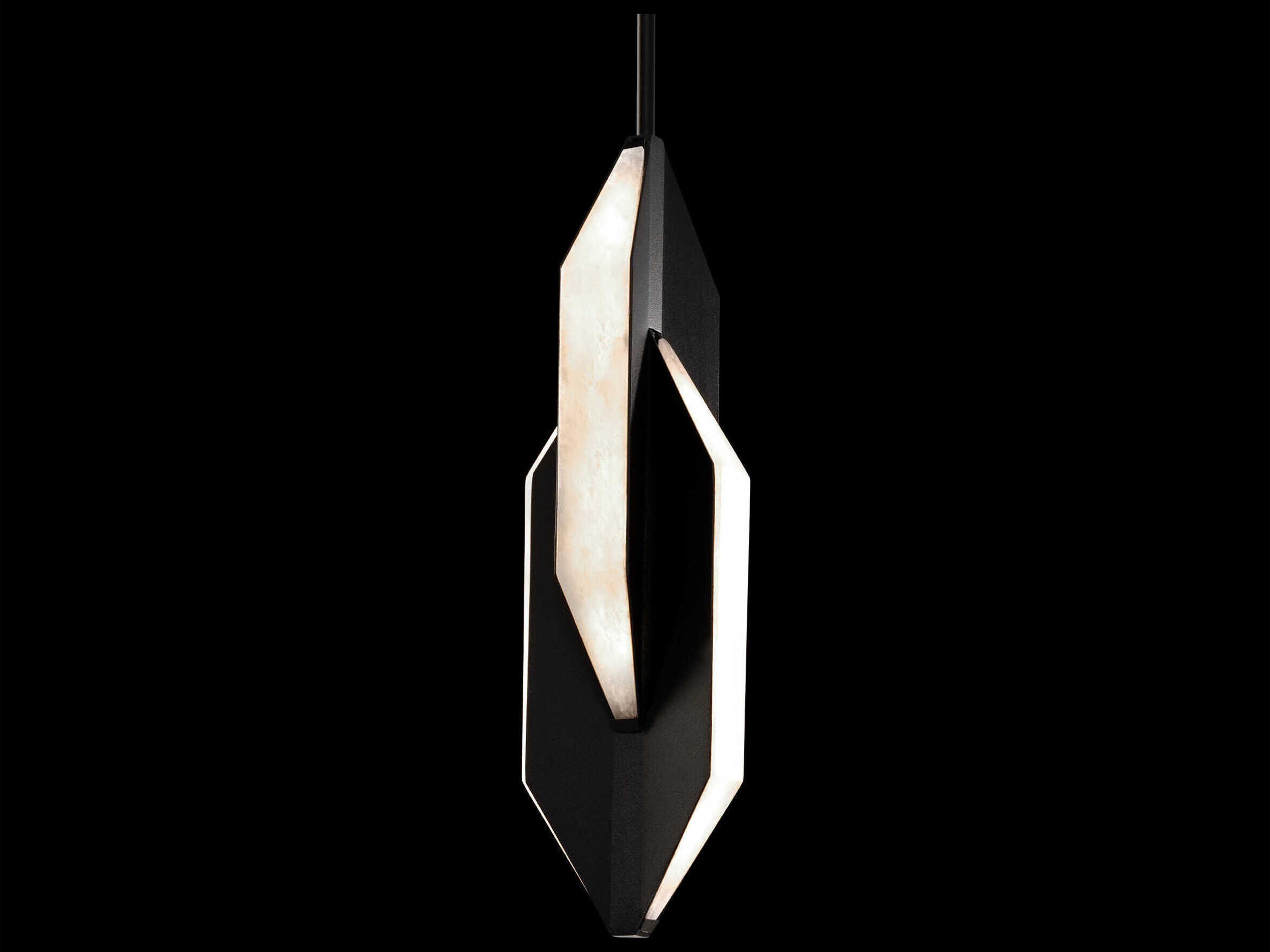 Modern Forms Azure 1-Light Black Mini Pendant