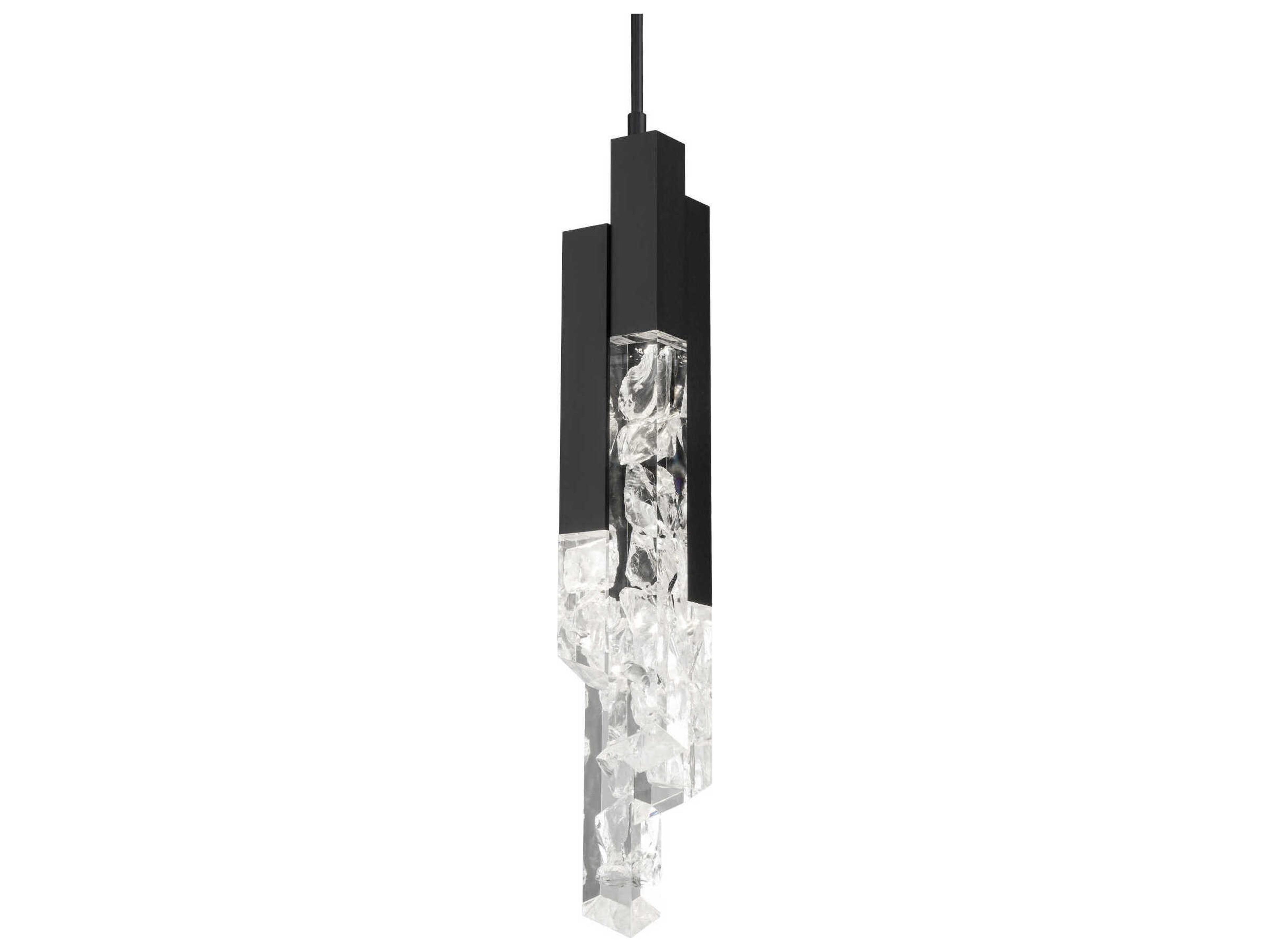 Modern Forms Montage 4-Light Black Mini Pendant