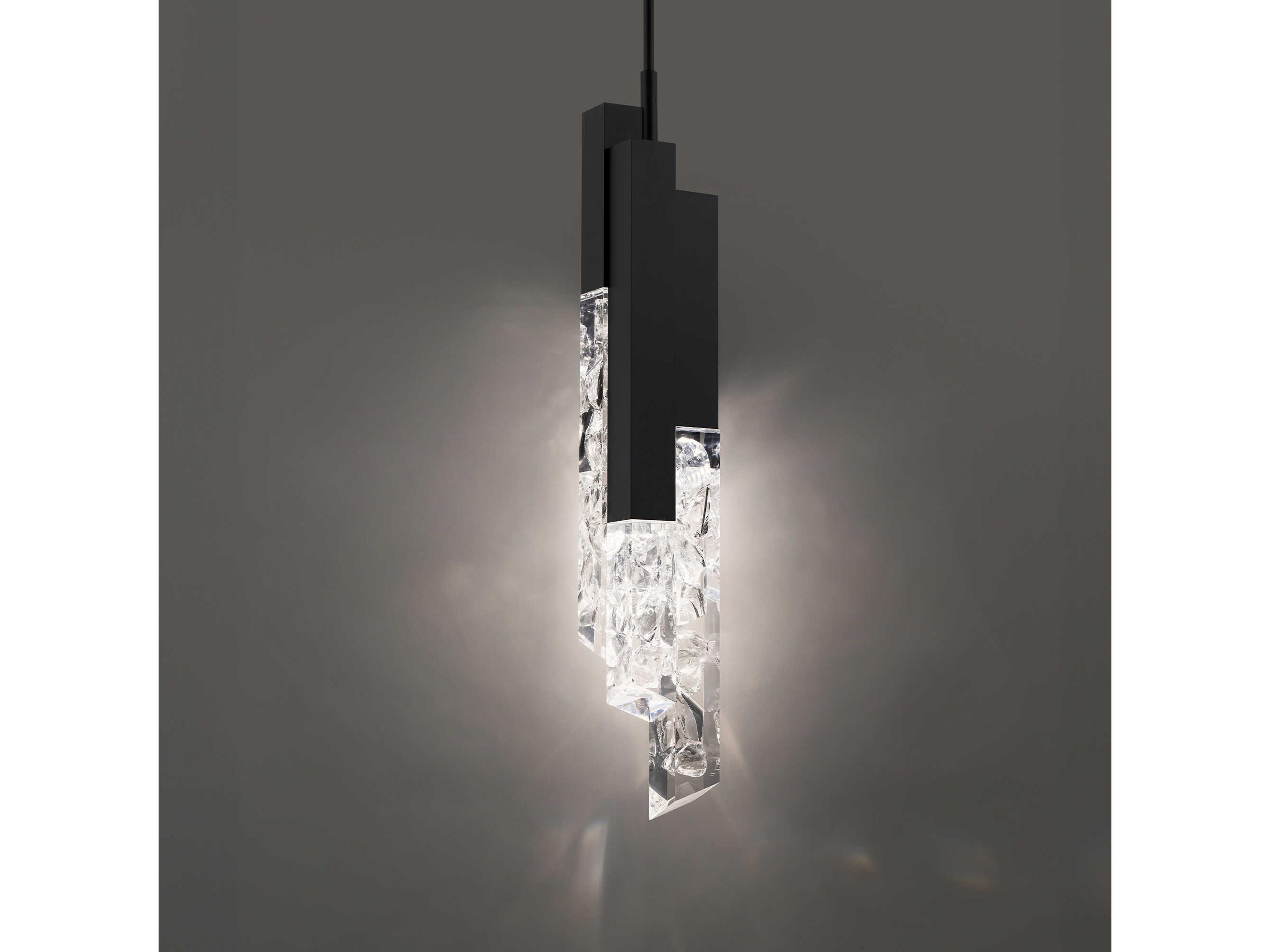 Modern Forms Montage 4-Light Black Mini Pendant