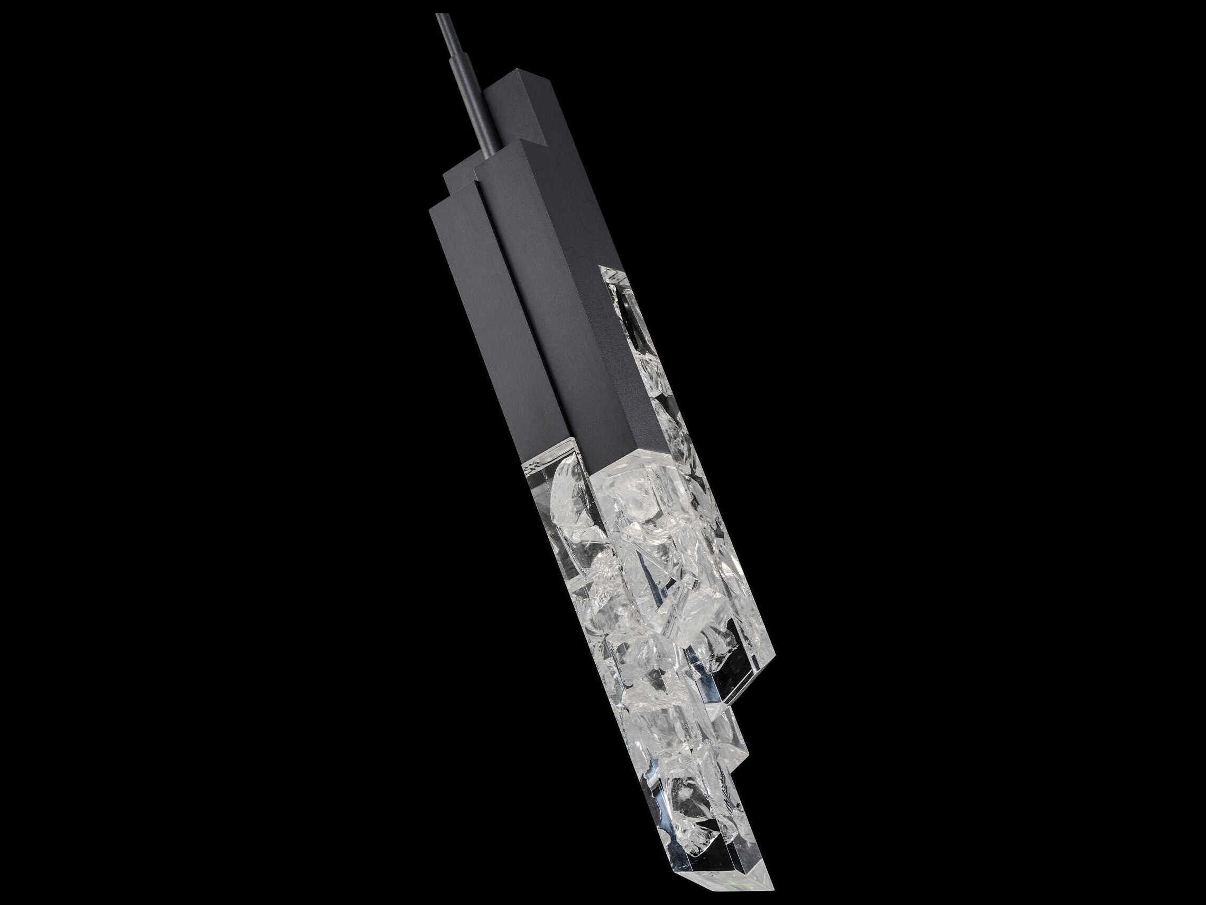 Modern Forms Montage 4-Light Black Mini Pendant