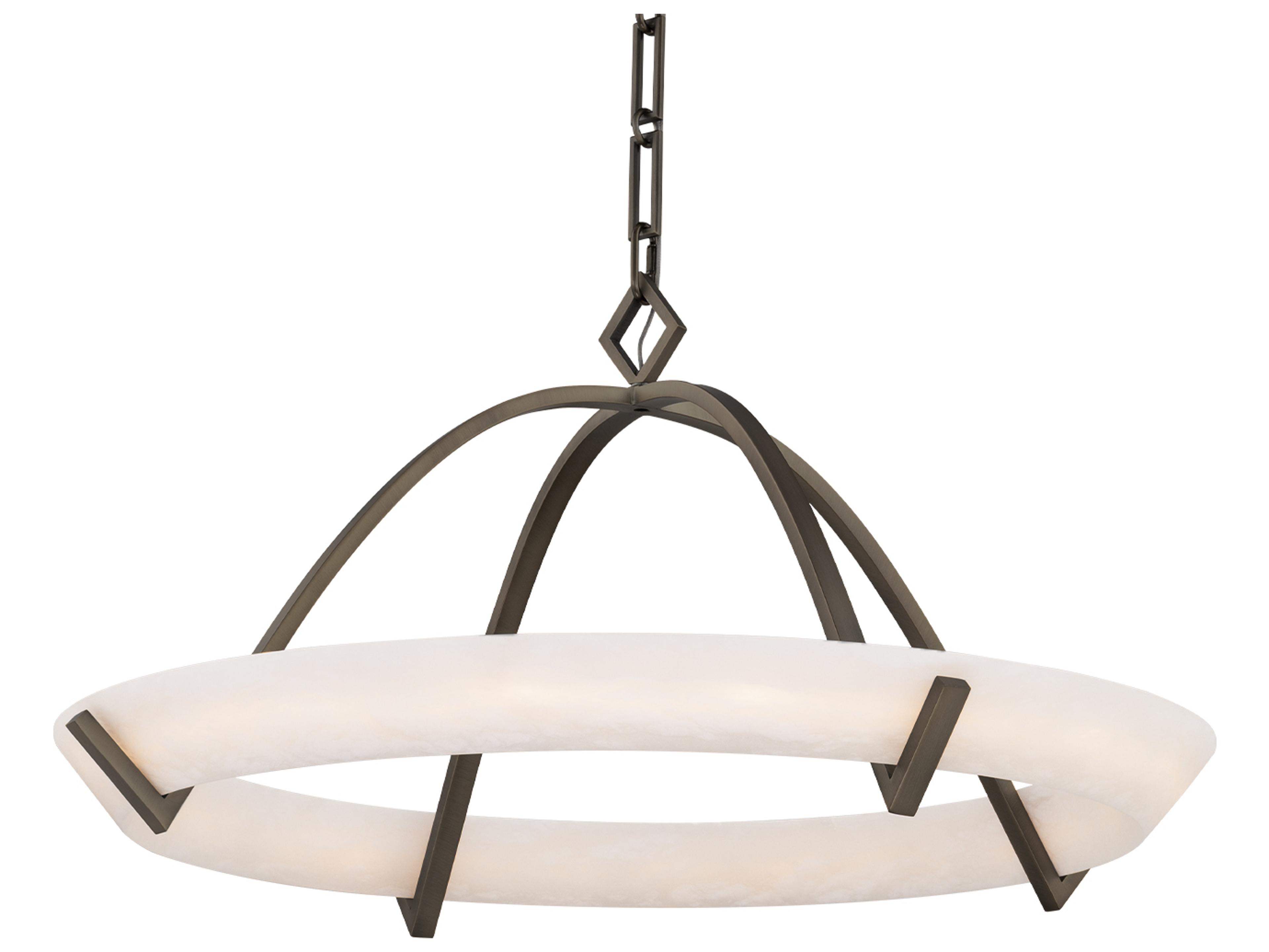 Copa 1-Light Antique Nickel Round Pendant