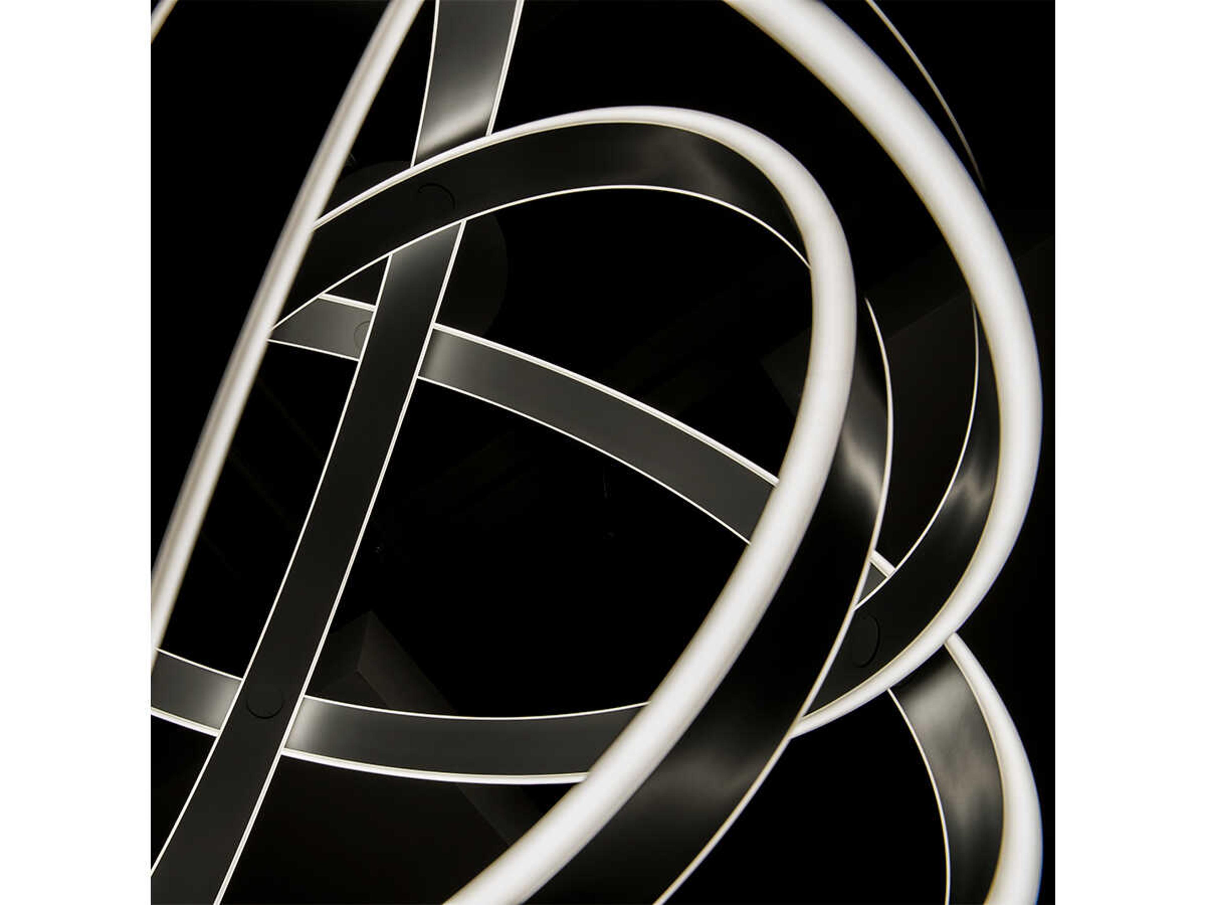 Modern Forms Kinetic 1-Light Black LED Pendant