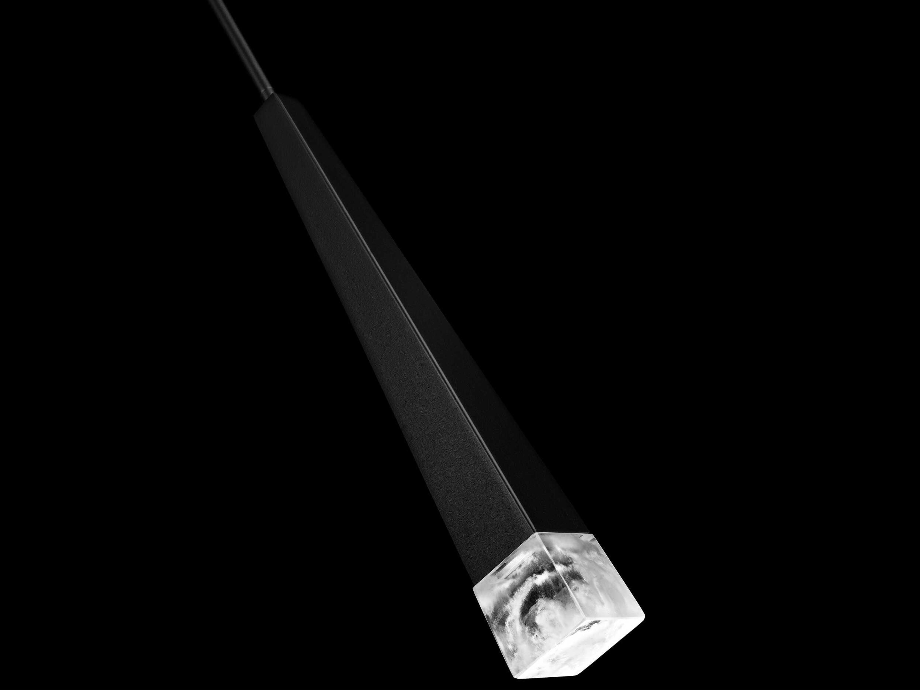 Modern Forms Harper 1-Light Black LED Mini Pendant