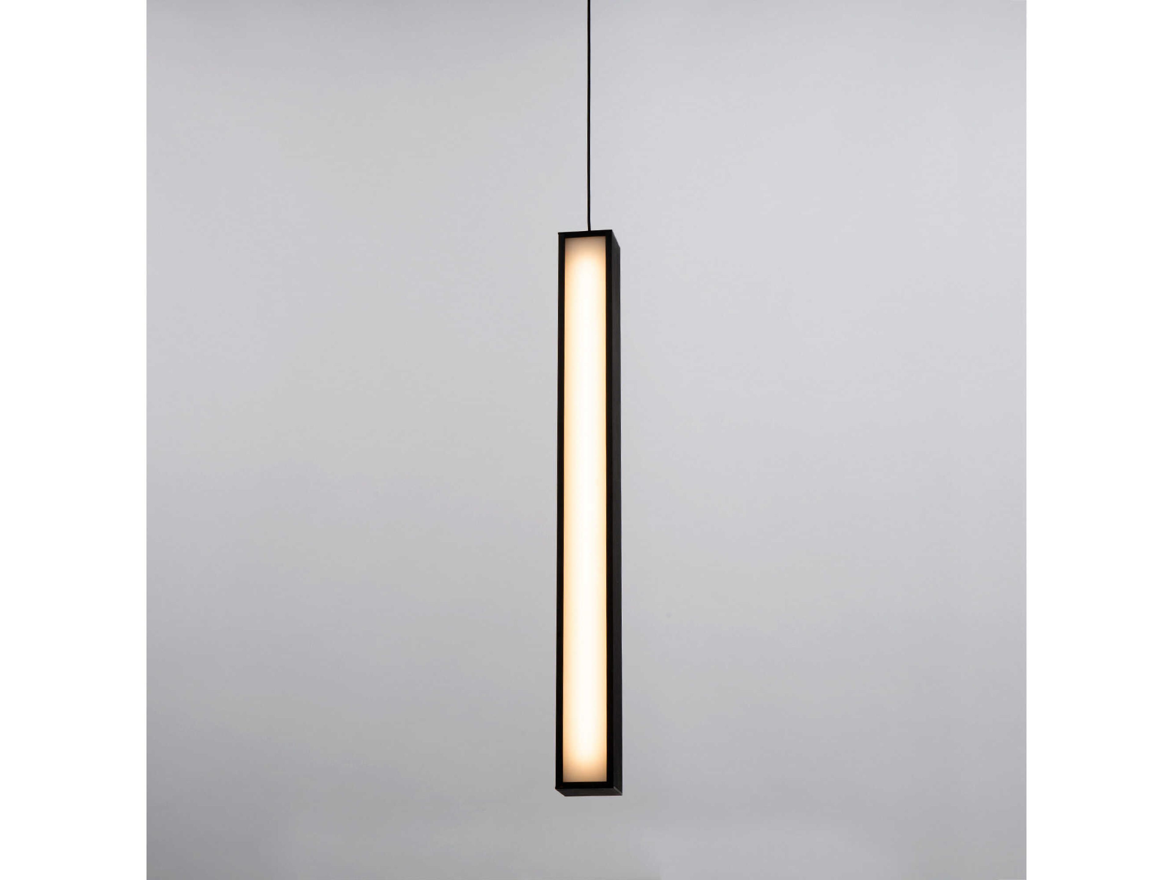 Modern Forms Chaos 1-Light Black LED Geometric Mini Pendant