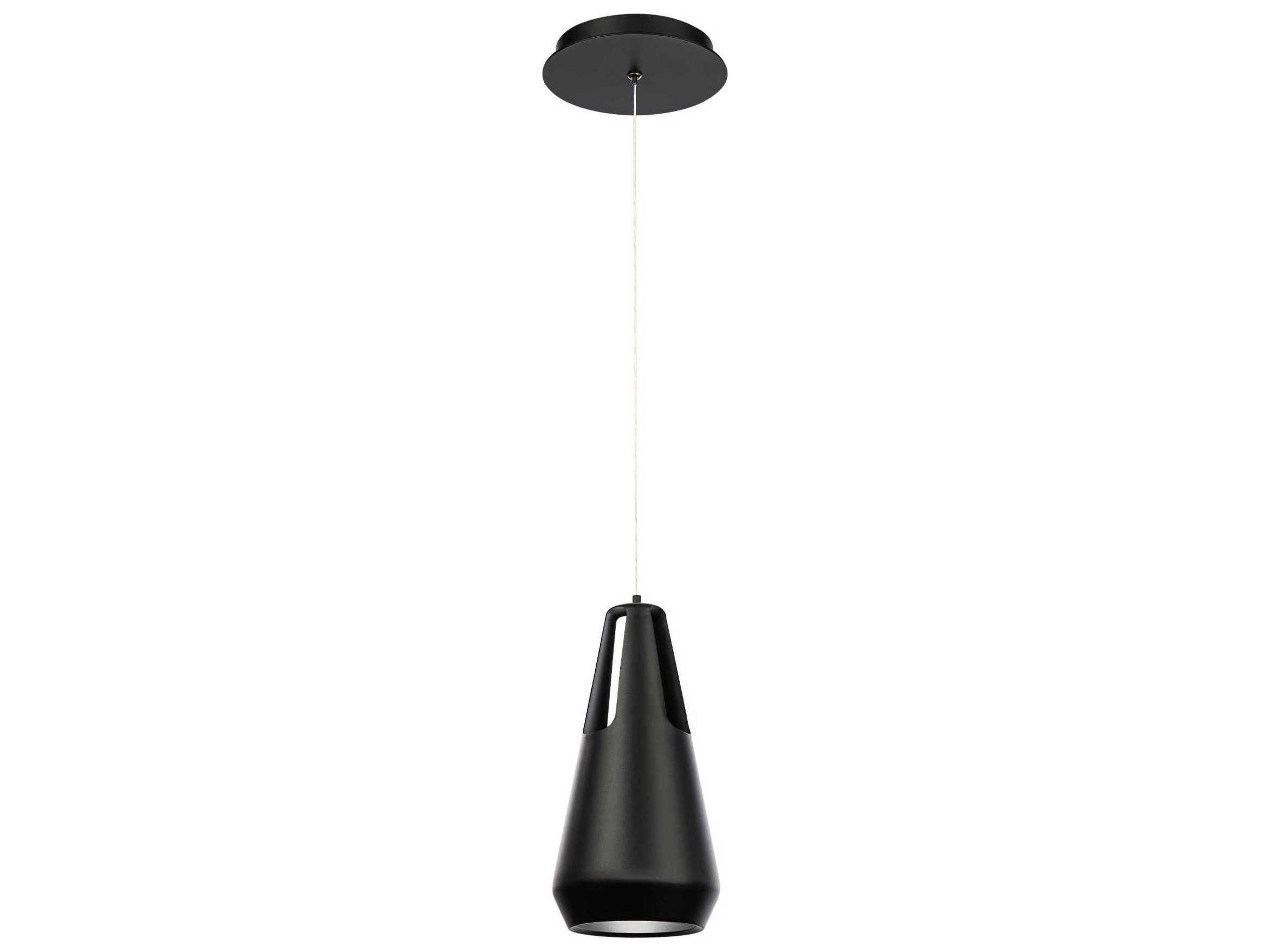 Modern Forms Ingot 1-Light Black LED Mini Pendant