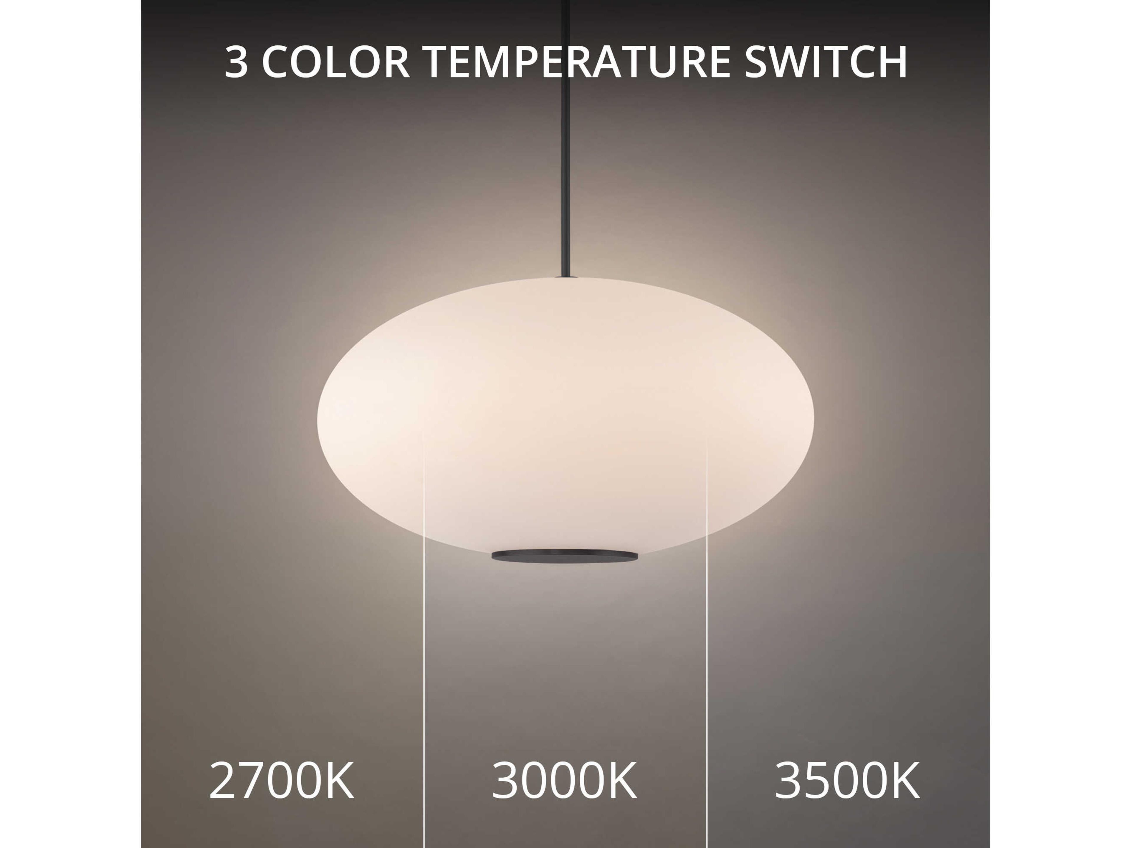 Modern Forms Illusion 1-Light Black Glass LED Globe Pendant