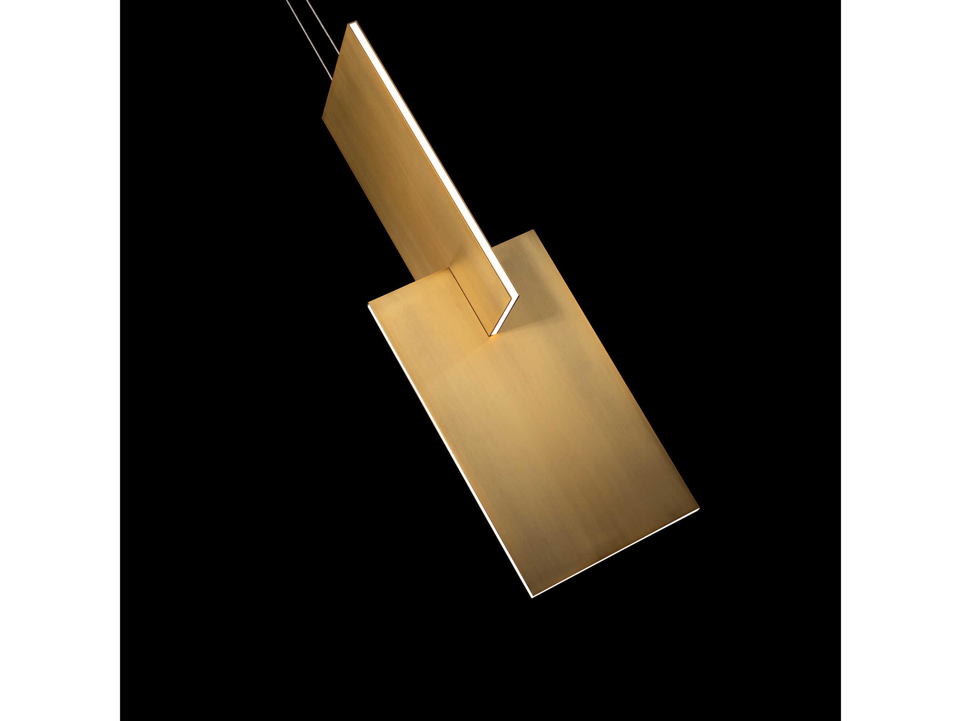 Modern Forms Amari 8-Light Aged Brass LED Geometric Mini Pendant