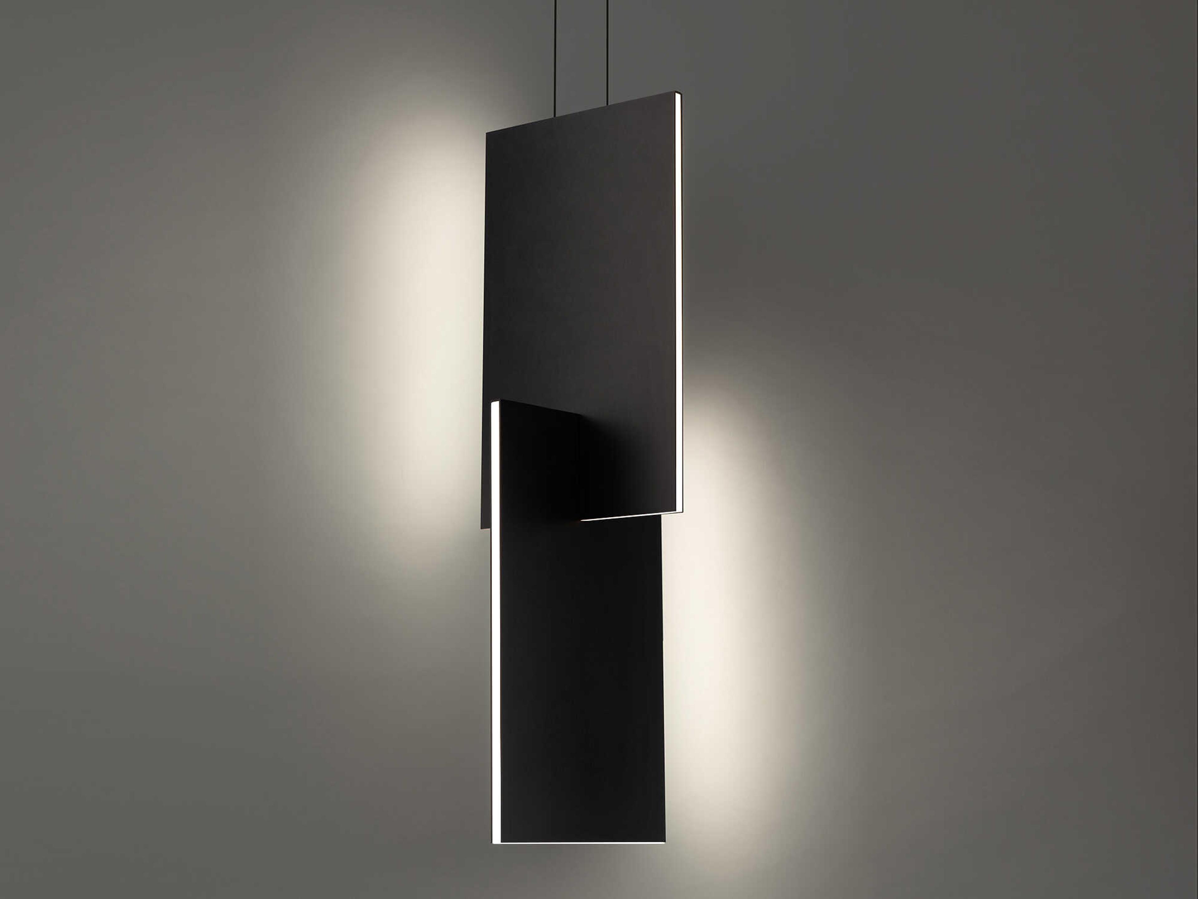 Modern Forms Amari 8-Light Black LED Geometric Mini Pendant
