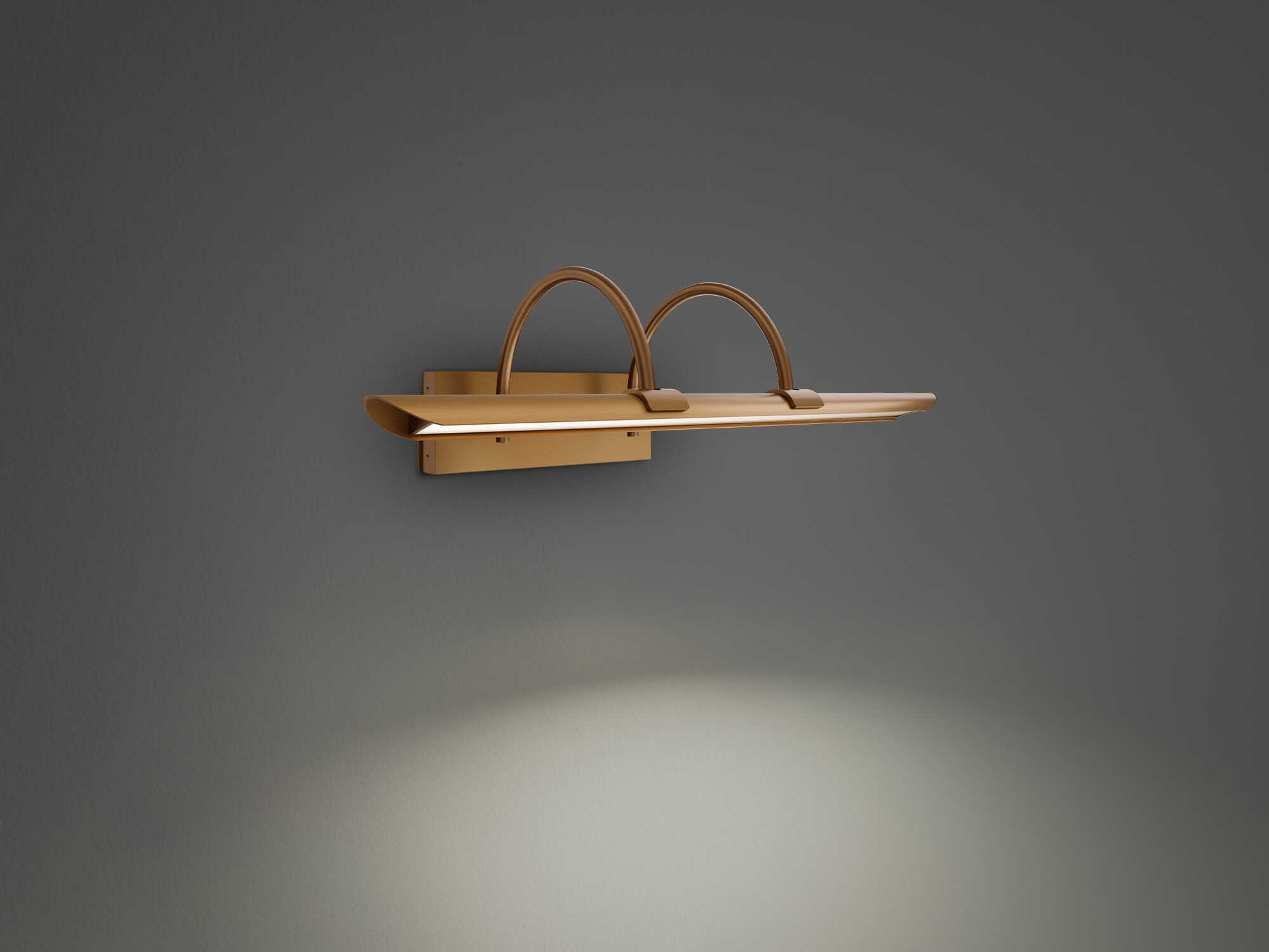 Modern Forms Ansel 1-Light Aged Brass Picture Light