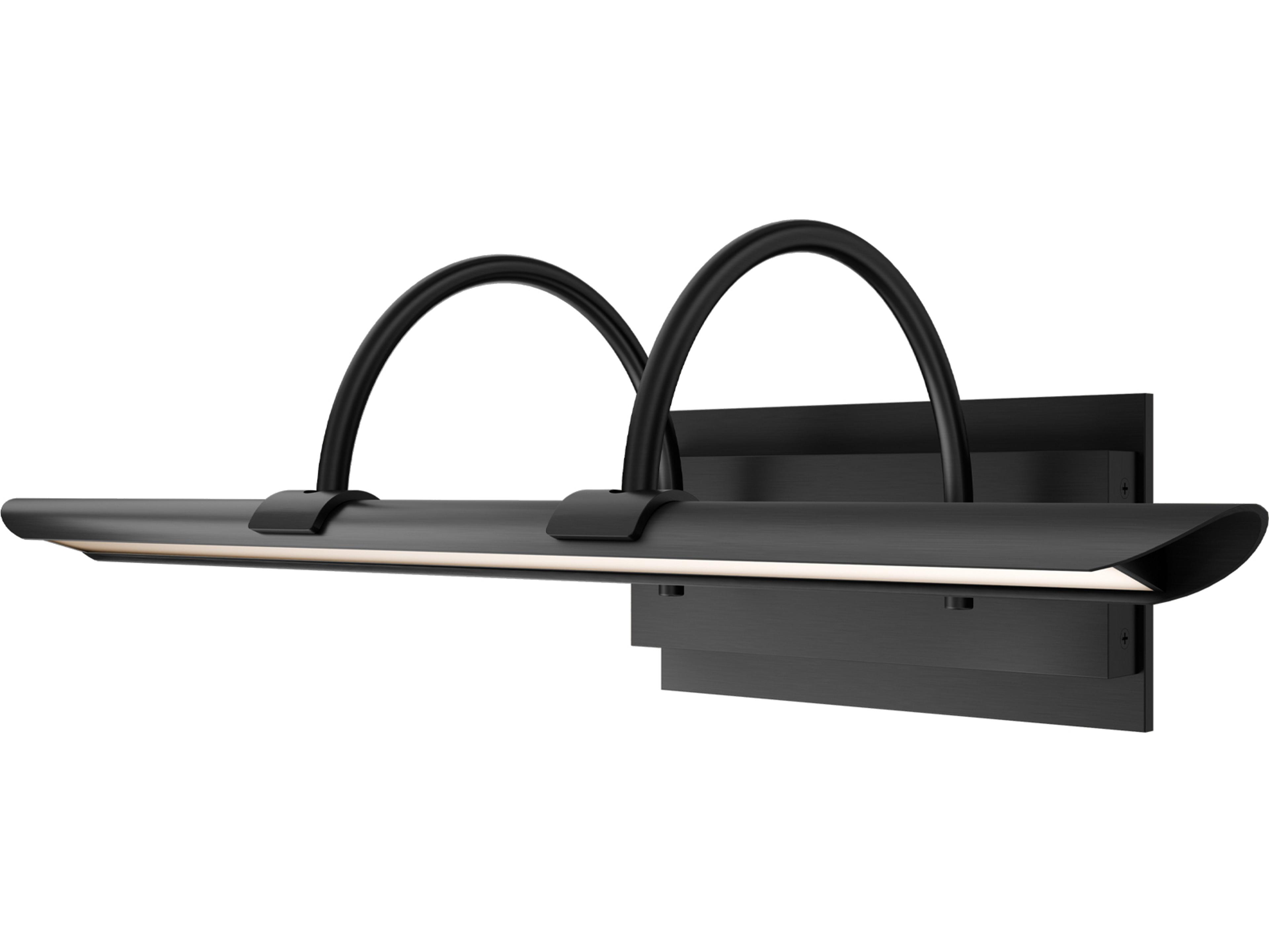 Ansel 1-Light Black Picture Light