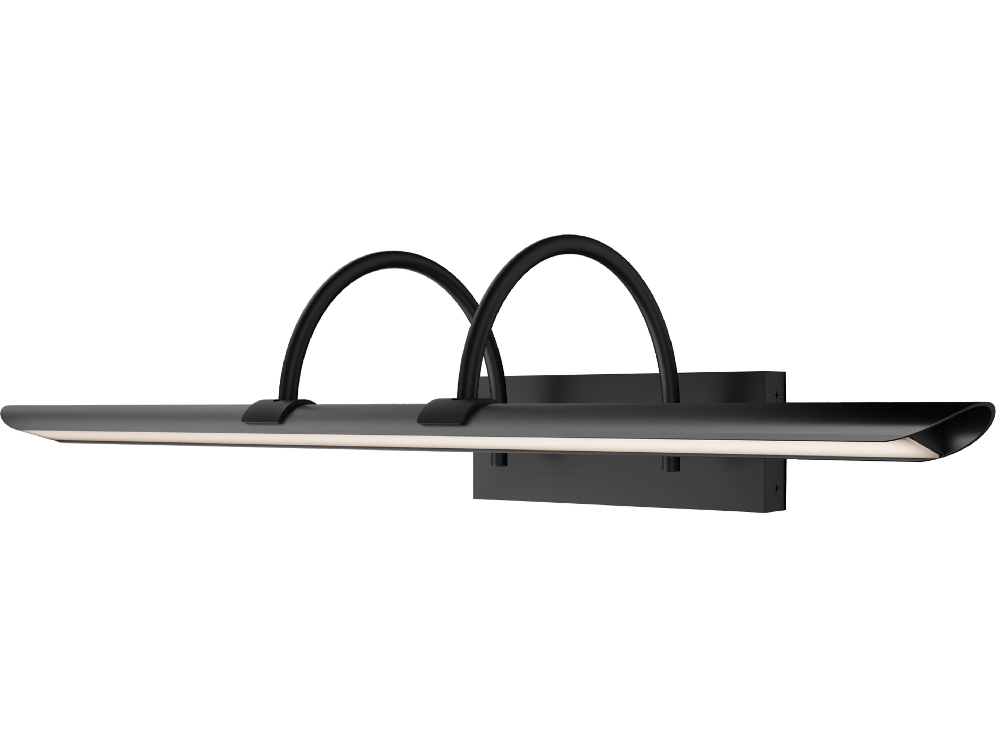 Ansel 1-Light Black Picture Light