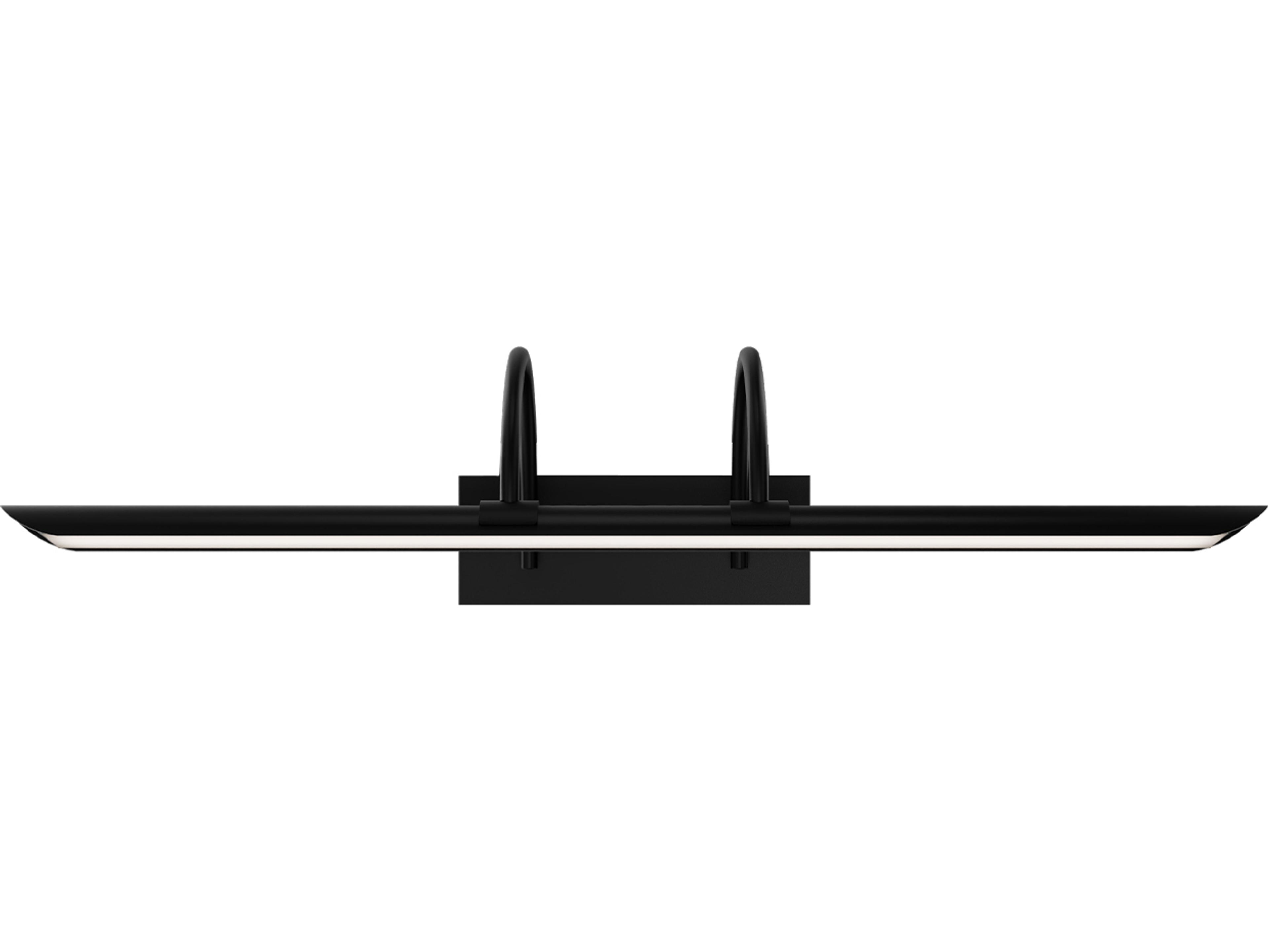 Modern Forms Ansel 1-Light Black Picture Light