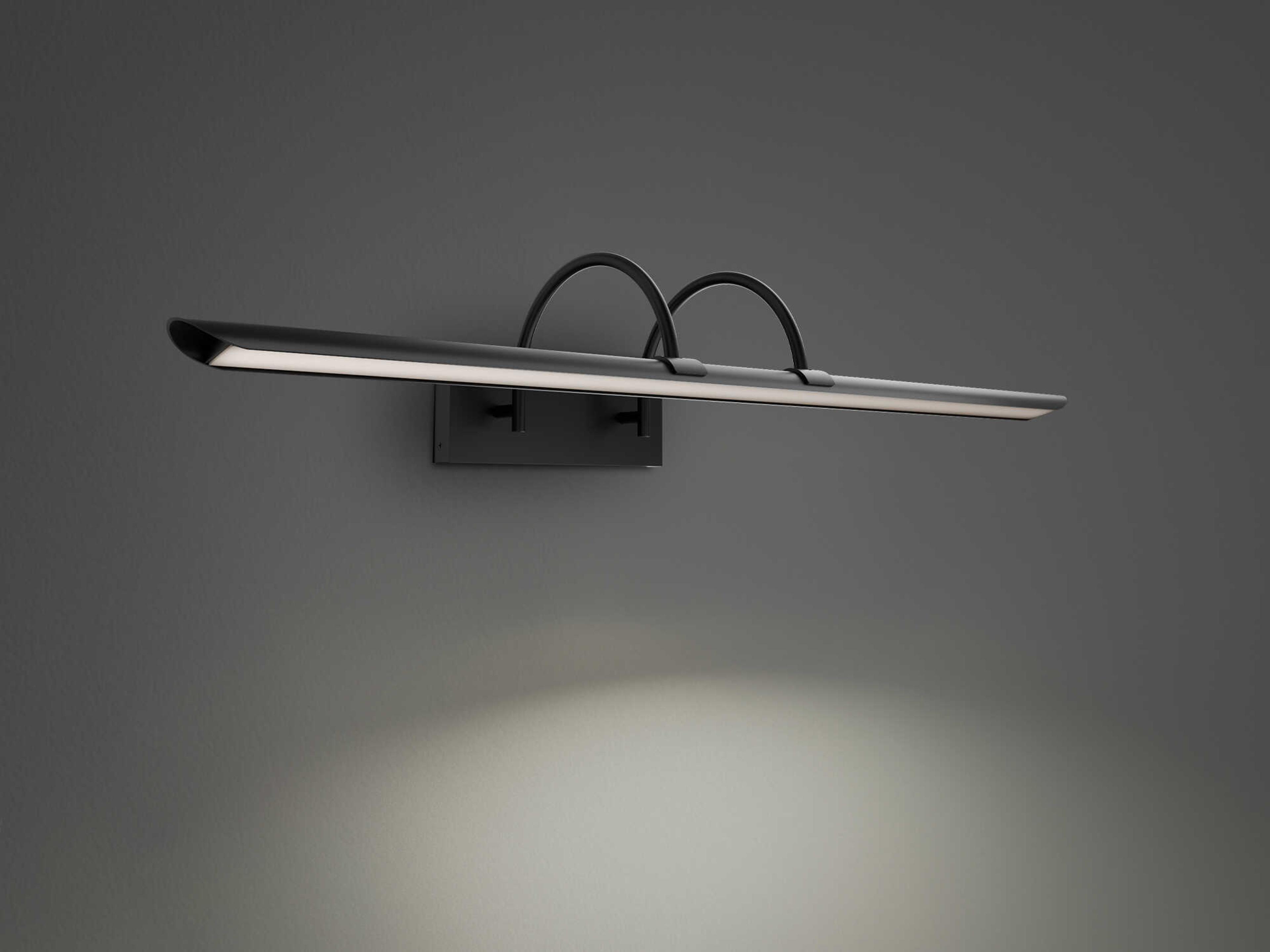 Modern Forms Ansel 1-Light Black Picture Light