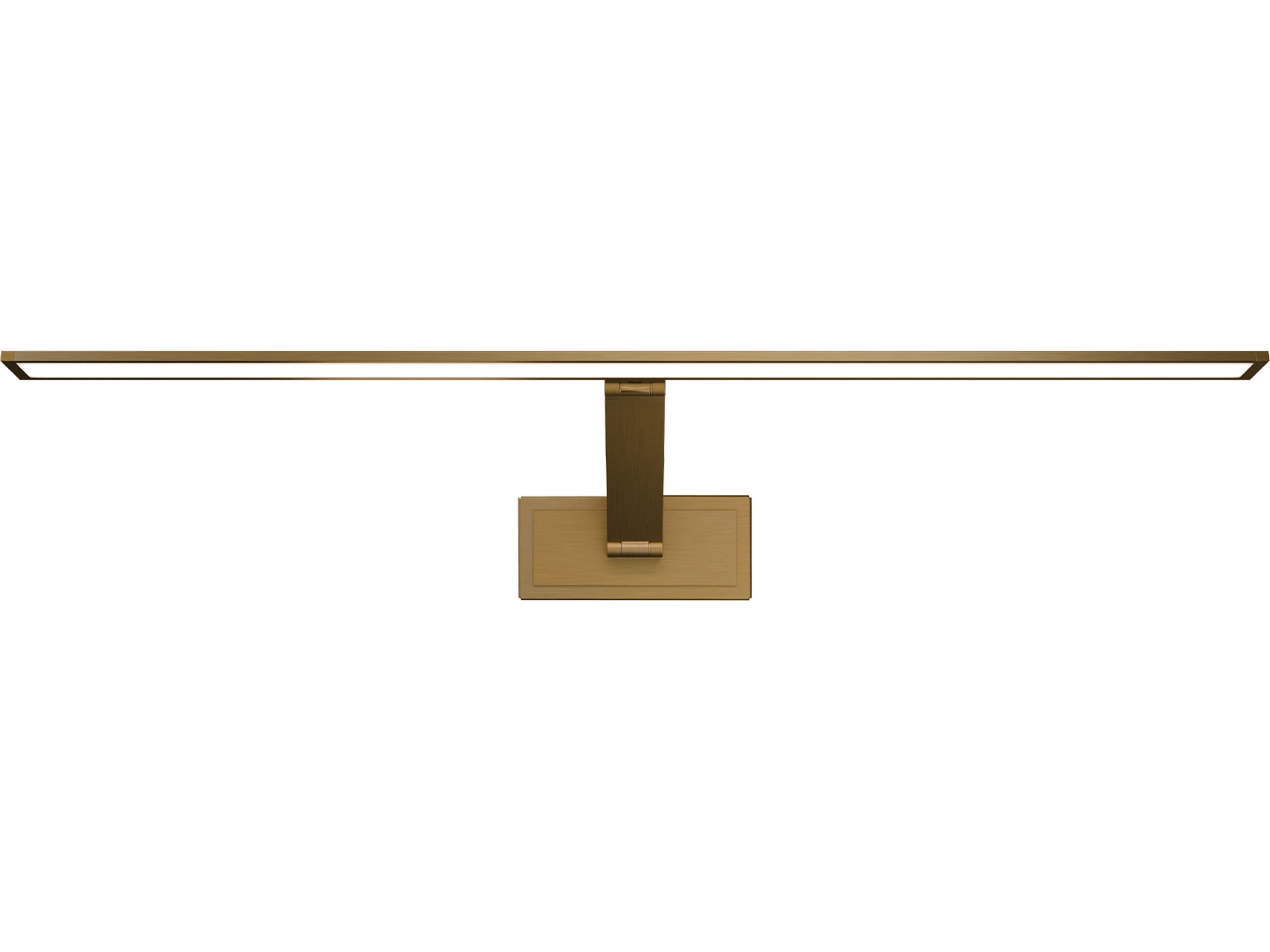 Modern Forms Diver 1-Light Aged Brass Picture Light