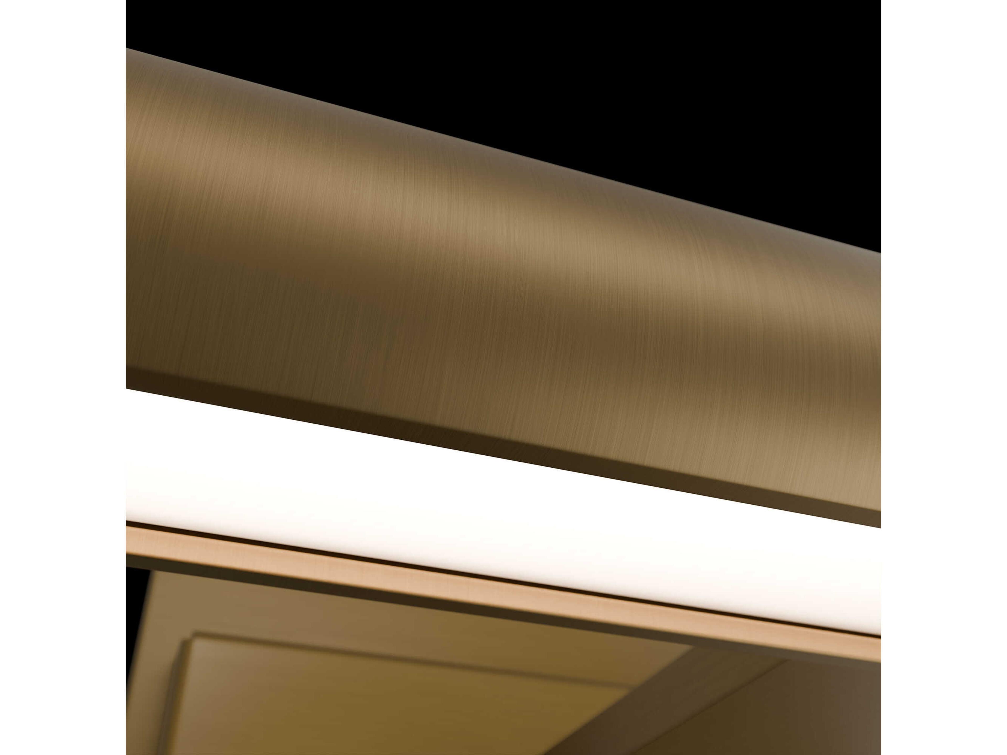 Modern Forms Inlet 1-Light Aged Brass Picture Light