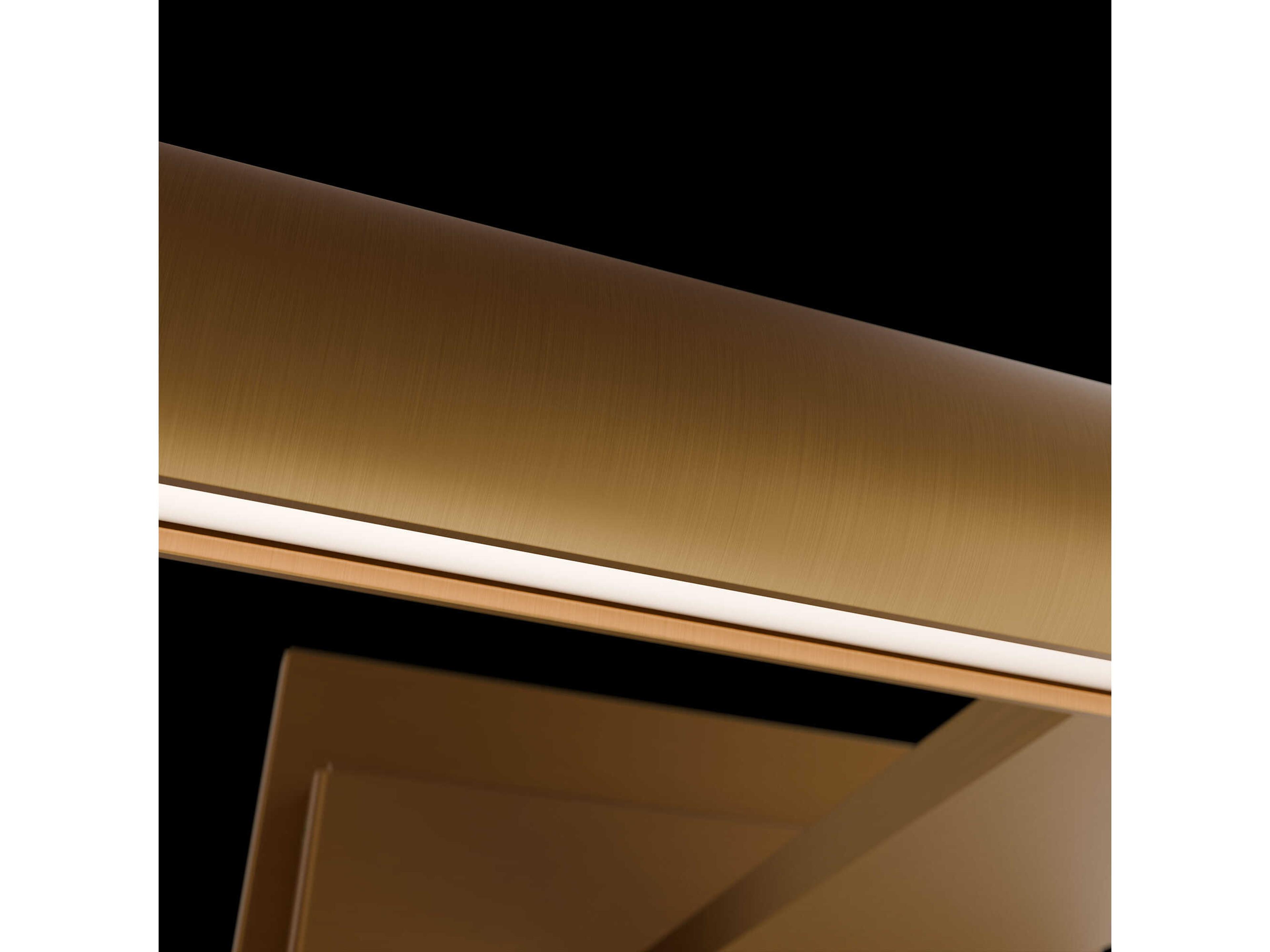 Modern Forms Inlet 1-Light Aged Brass Picture Light